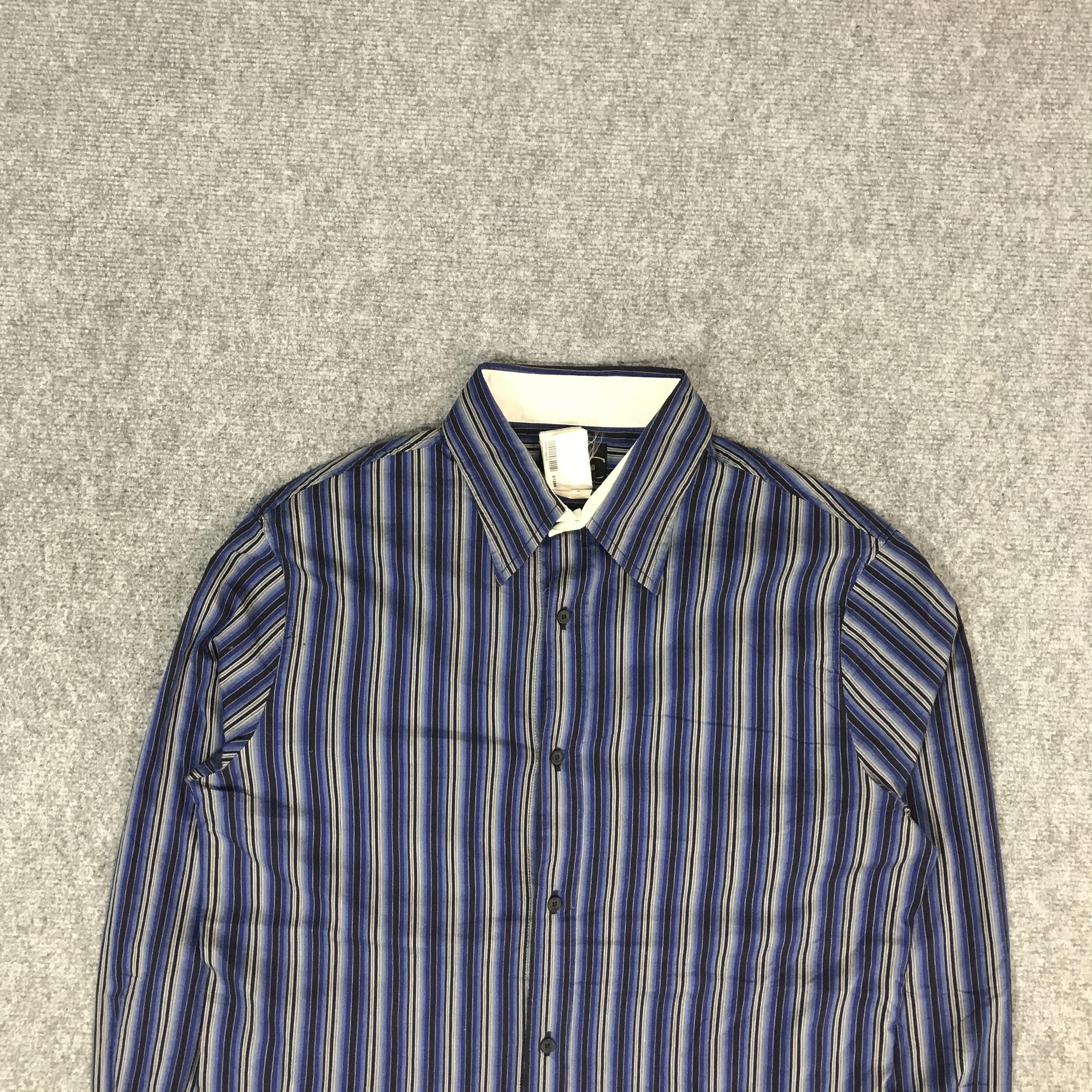 Just Cavalli JUST CAVALLI STRIPED BUTTON UP TSHIRTS Size US M / EU 48-50 / 2 - 3 Thumbnail