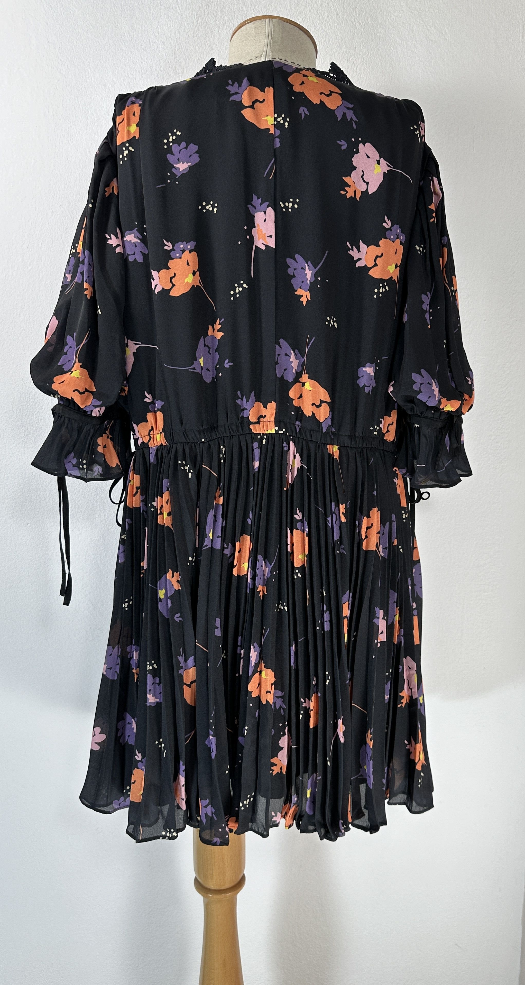 Self-Portrait Midi Dress Floral Size M / US 6-8 / IT 42-44 - 5 Thumbnail