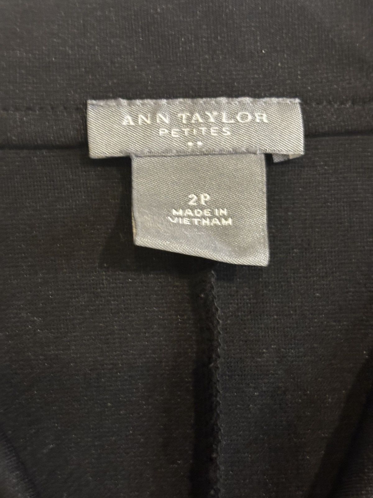 Ann Taylor Black Dress.wd219 Size XS / US 0-2 / IT 36-38 - 3 Thumbnail