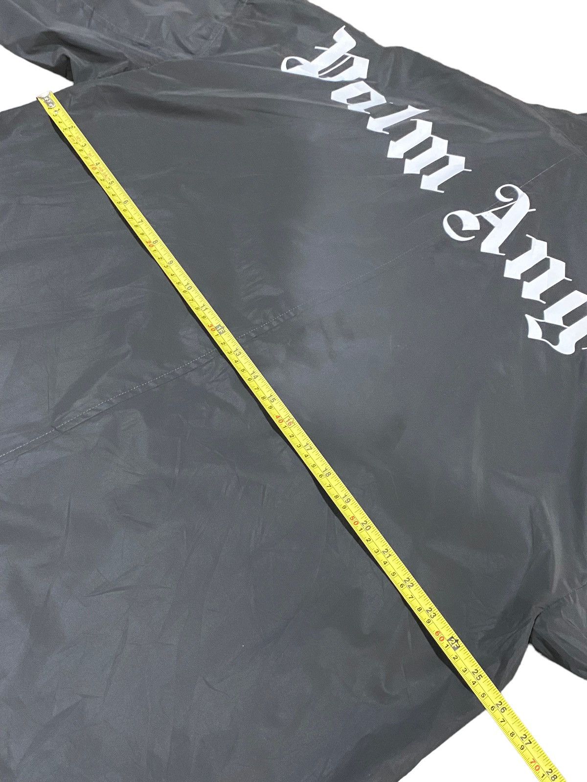 Palm Angels Rare Big Logo PALM ANGELS Long Jacket Button Shiny (M) Size US M / EU 48-50 / 2 - 21 Thumbnail