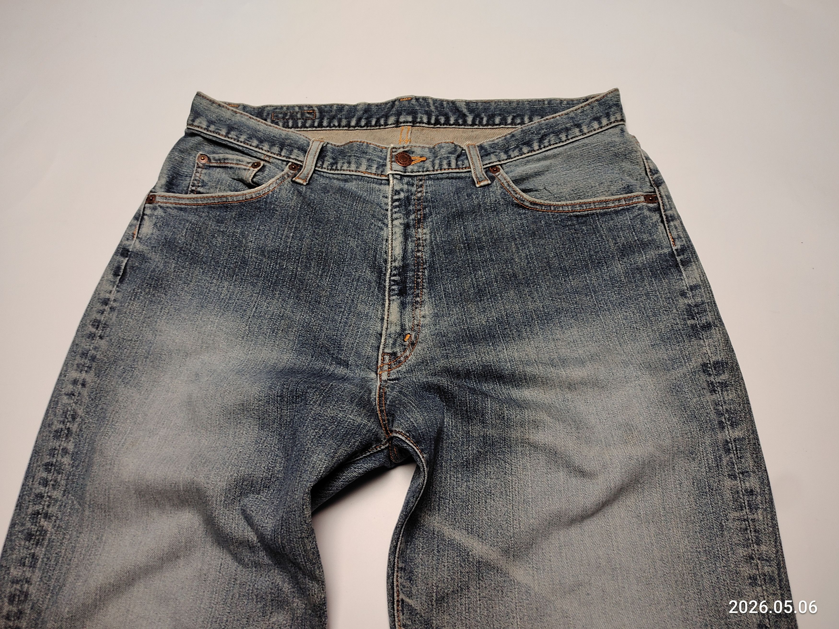 Vintage GL Heart distressed rusty mud denim pants Size US 32 / EU 48 - 3 Thumbnail