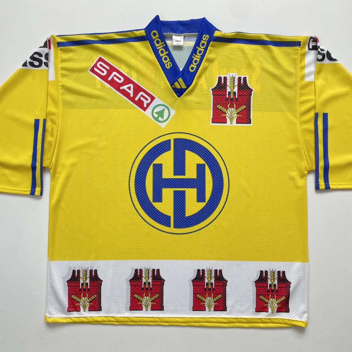 Adidas Vintage HC Davos Adidas Hockey Jersey Men’s Shirt size XL Size US XL / EU 56 / 4 - 1 Thumbnail