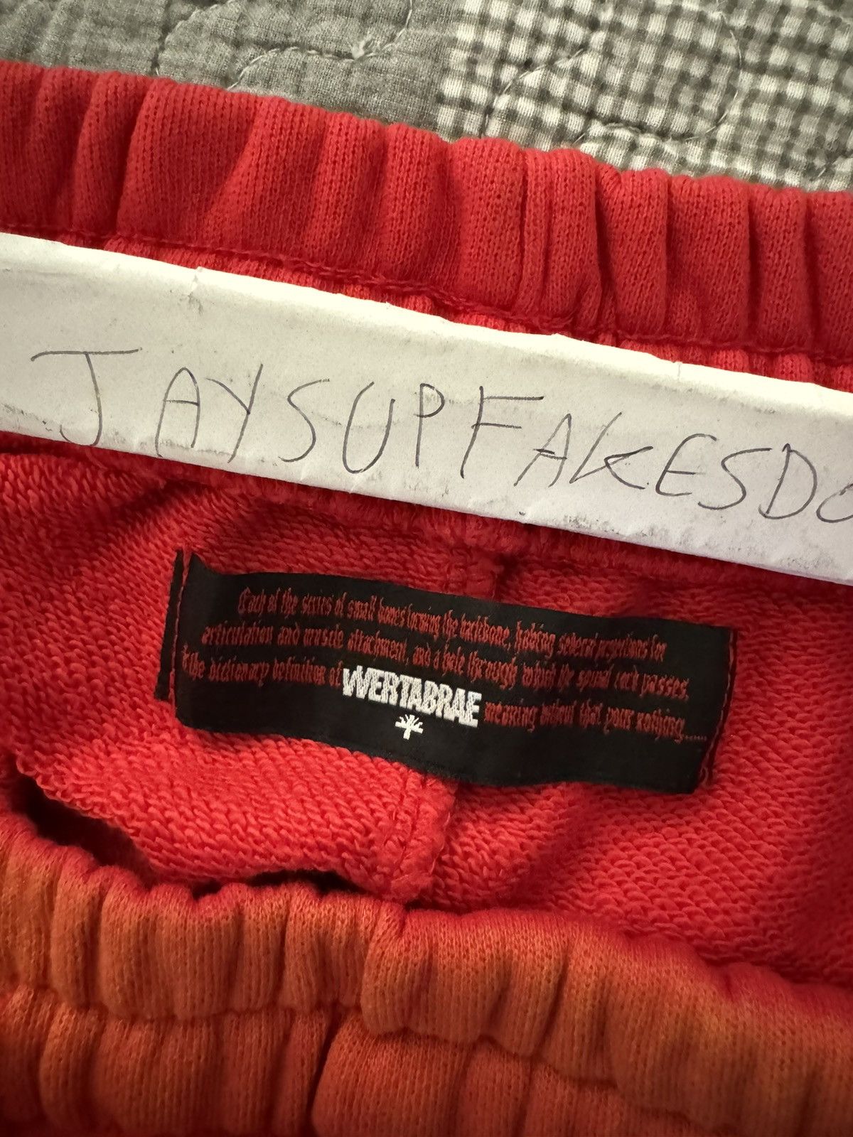 Vertabrae Vertabrae D-3 Sweatshorts Red Size Medium Size US 32 / EU 48 - 3 Thumbnail