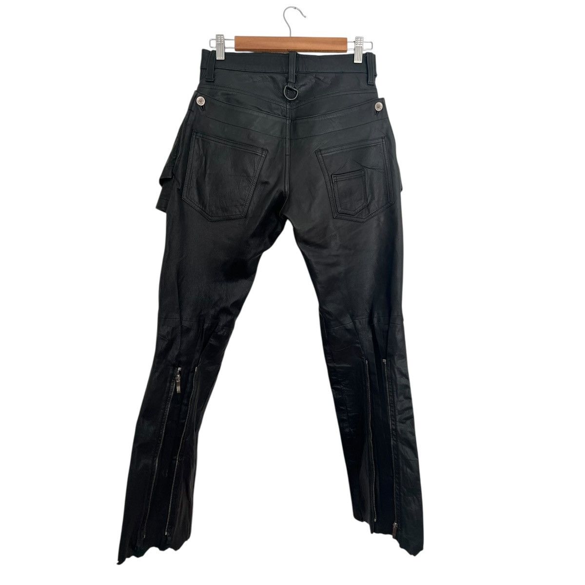 Yasuyuki Ishii Yasuyuki ishii dual wield leather pocket pants Size US 30 / EU 46 - 4 Thumbnail