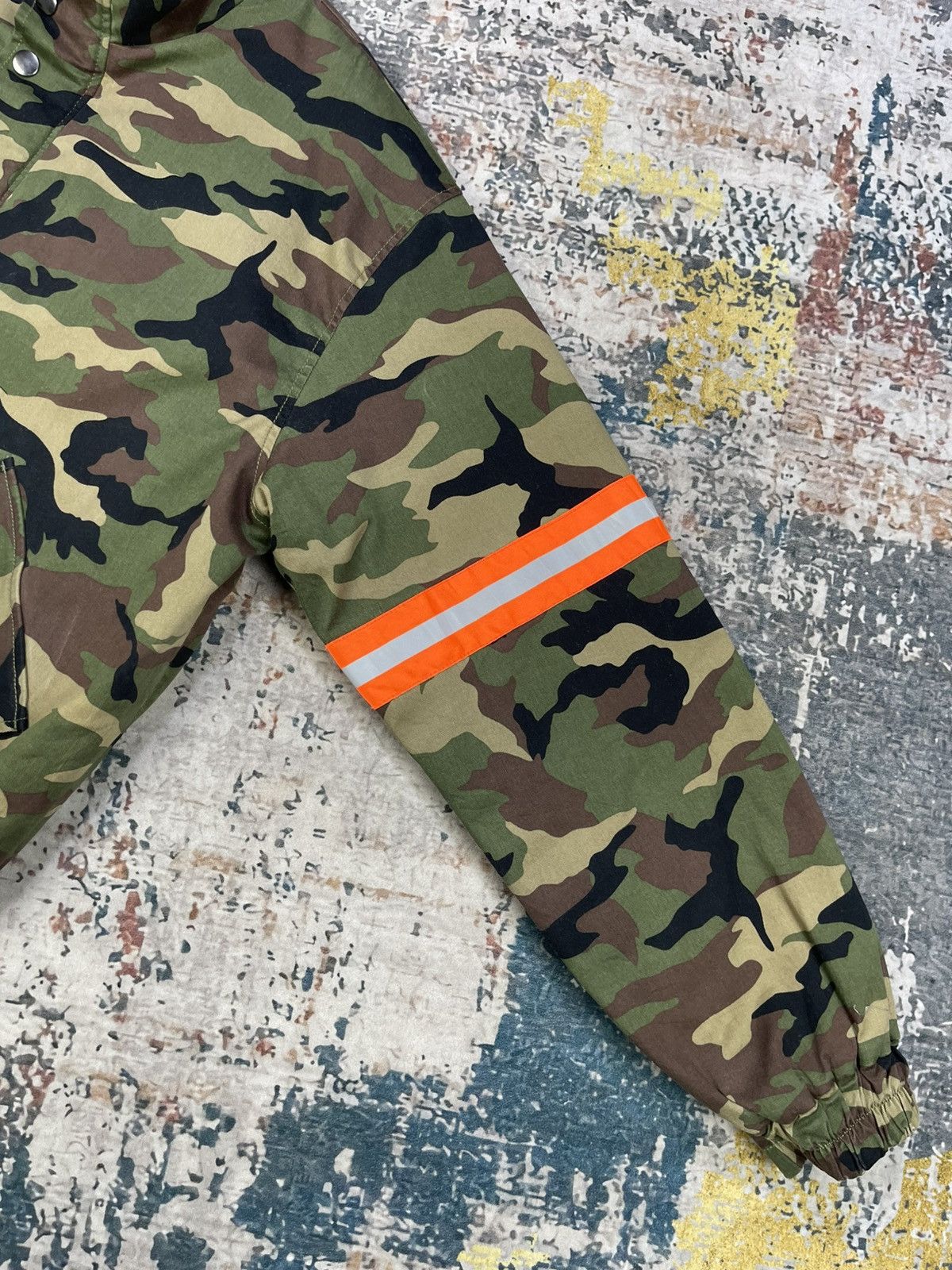 Guess Guess Camouflage Back Hit Caster Reflective Jacket Size US M / EU 48-50 / 2 - 15 Thumbnail