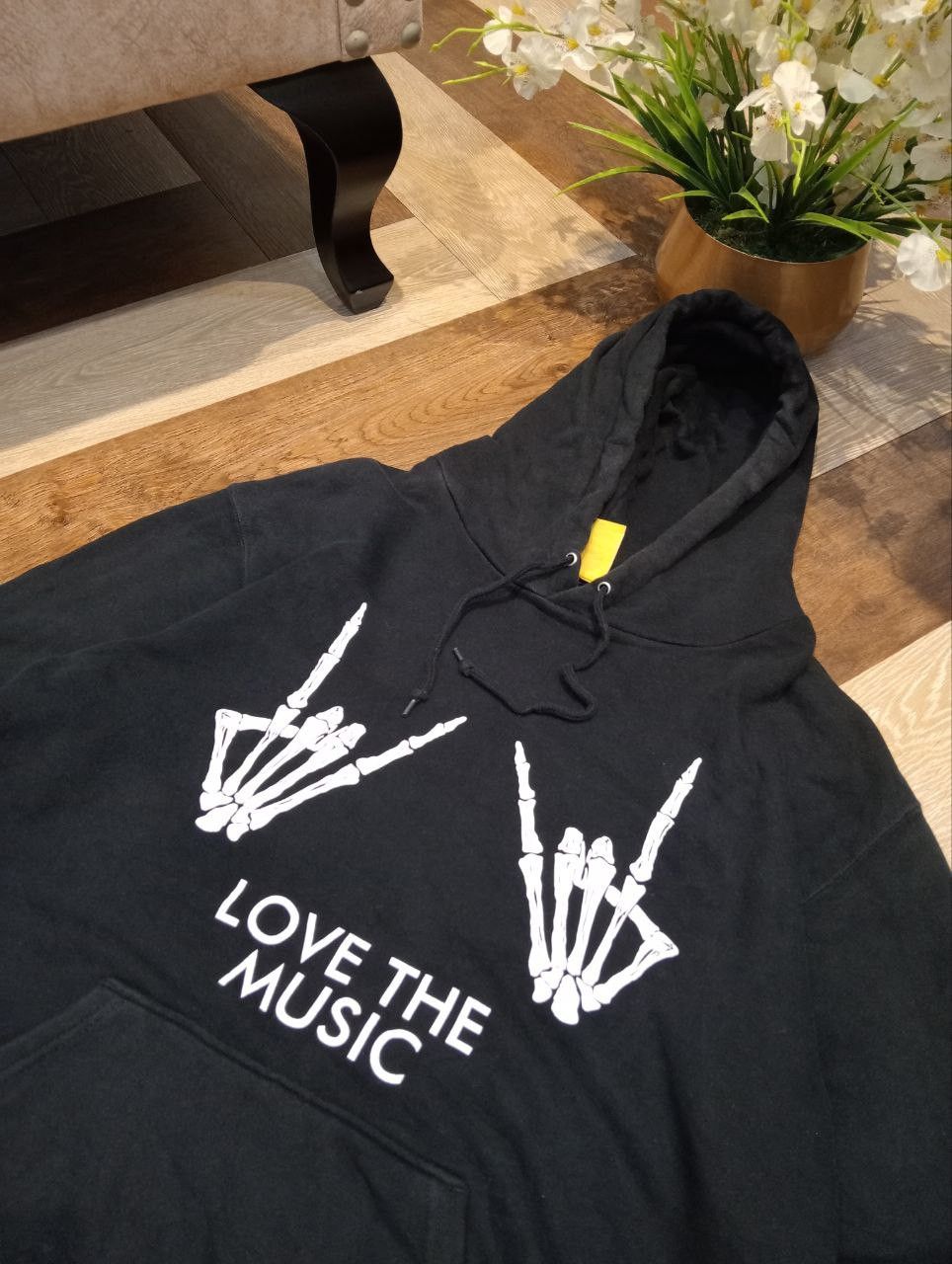 Super Lovers SUPER LOVERS LOVE THE MUSIC HOODIE Size US L / EU 52-54 / 3 - 4 Thumbnail