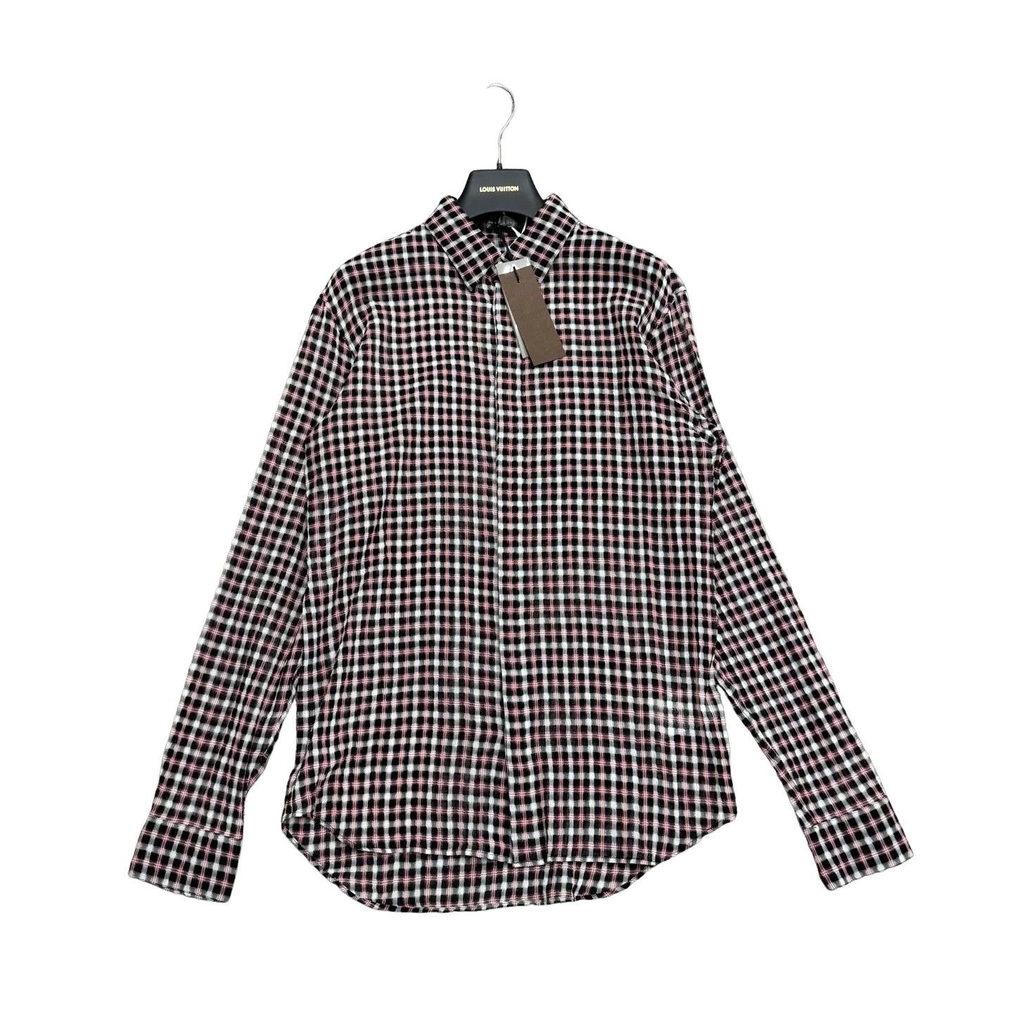 Dior Dior Checked Long Sleeve Button Up Shirt 39 Size US M / EU 48-50 / 2 - 1 Thumbnail