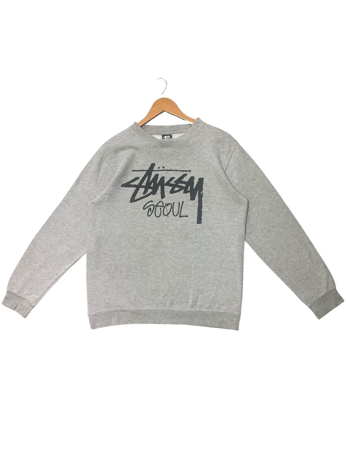 Stussy × Vintage 💸BINDING OFFER💸VINTAGE STUSSY SEOUL SWEATSHIRT TEE💥 Size US M / EU 48-50 / 2 - 1 Thumbnail