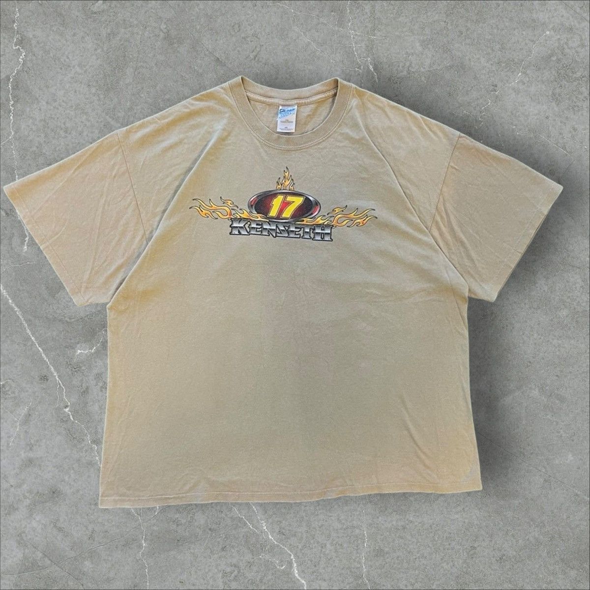 Vintage Matt Kenseth 17 DeWalt Racing NASCAR Flame T shirt Tee Size US XXL / EU 58 / 5 - 2 Thumbnail