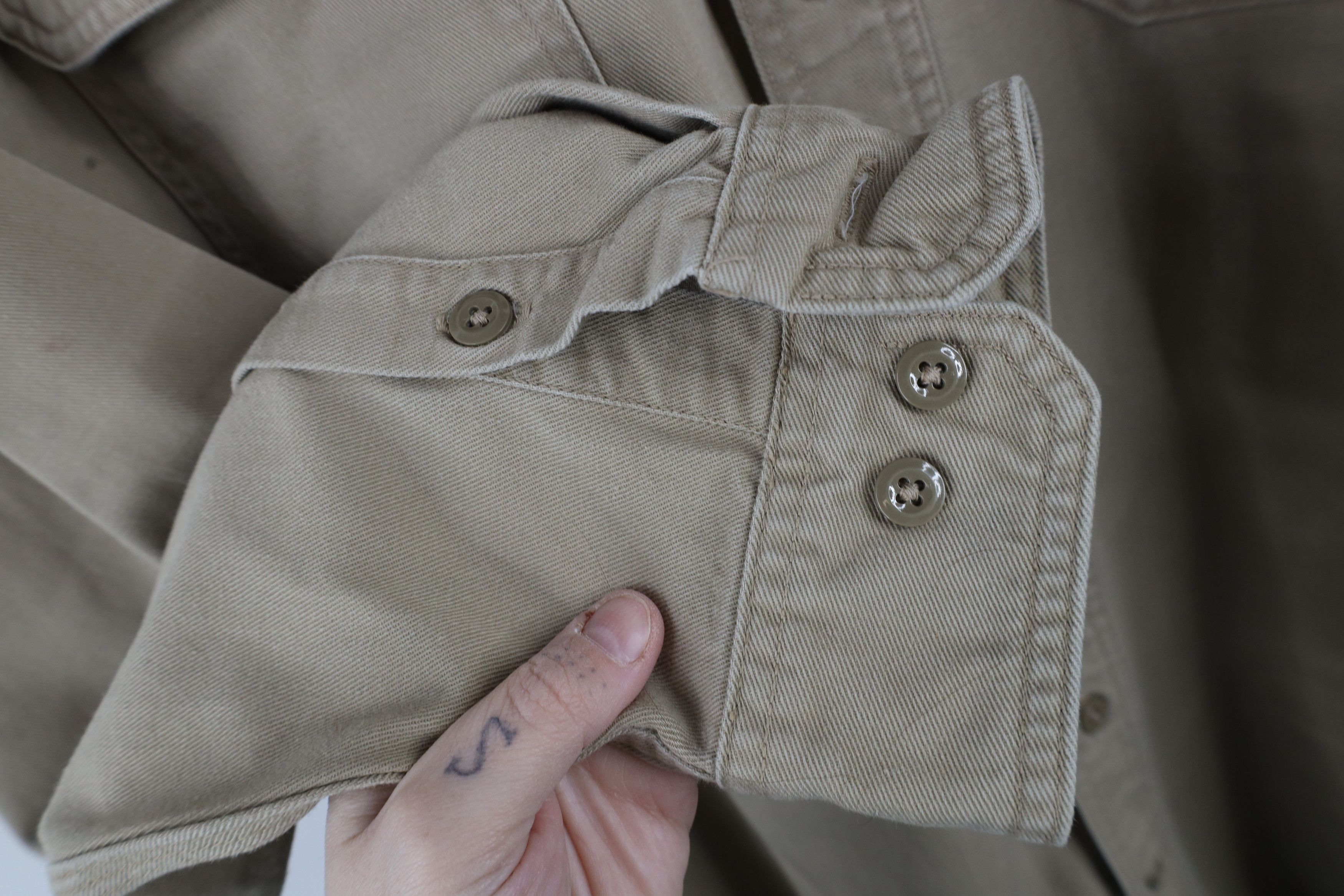 Carhartt × Vintage Vintage Carhartt FR Fire Flame Resistant Button Down Shirt Size US XXL / EU 58 / 5 - 7 Thumbnail