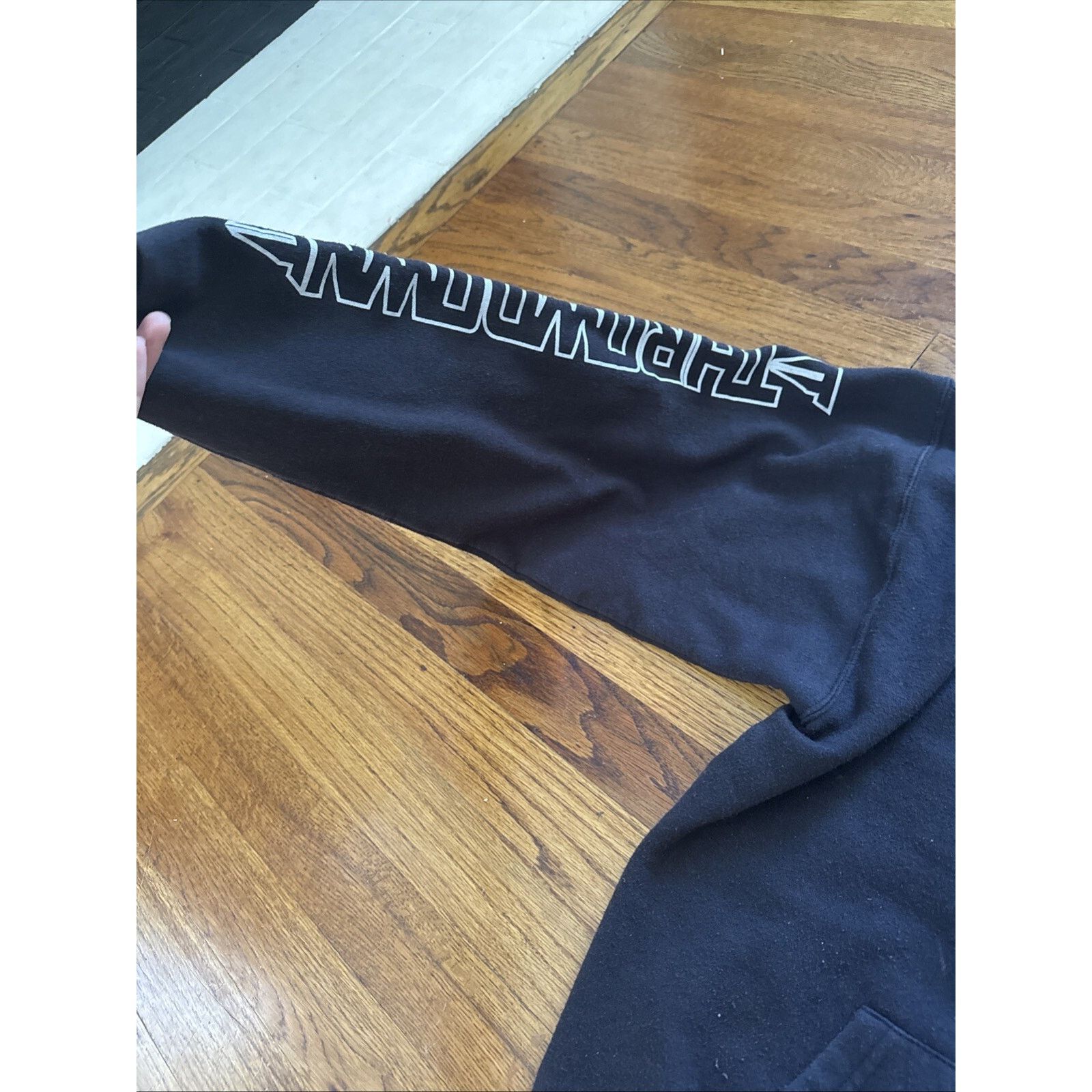 Affliction Y2K Affliction Throwdown MMA UFC Full Zip Black Hoodie Size US L / EU 52-54 / 3 - 8 Thumbnail