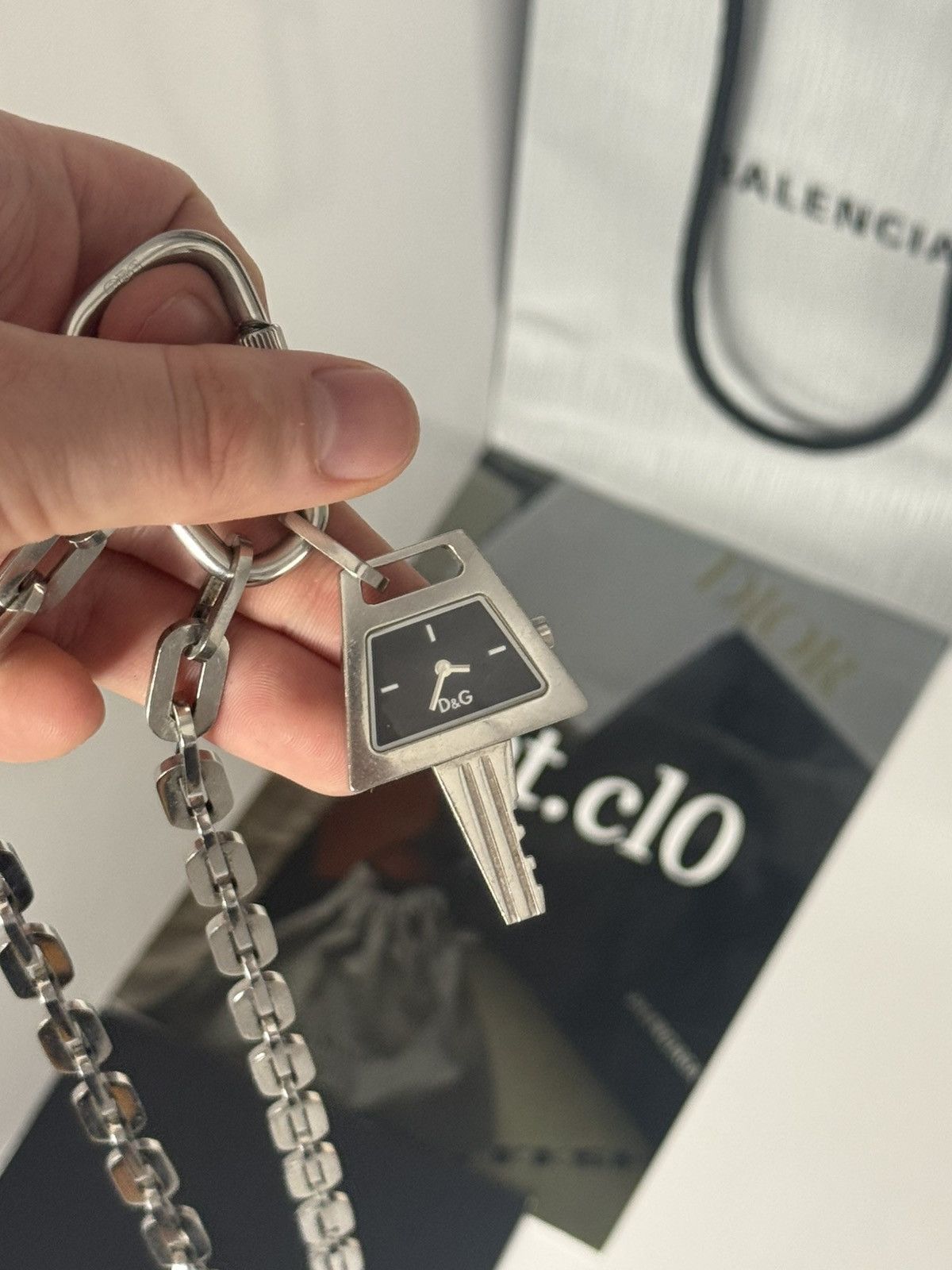 Dolce & Gabbana ✅Dolce & Gabanna Key Necklace silver Size ONE SIZE - 4 Thumbnail