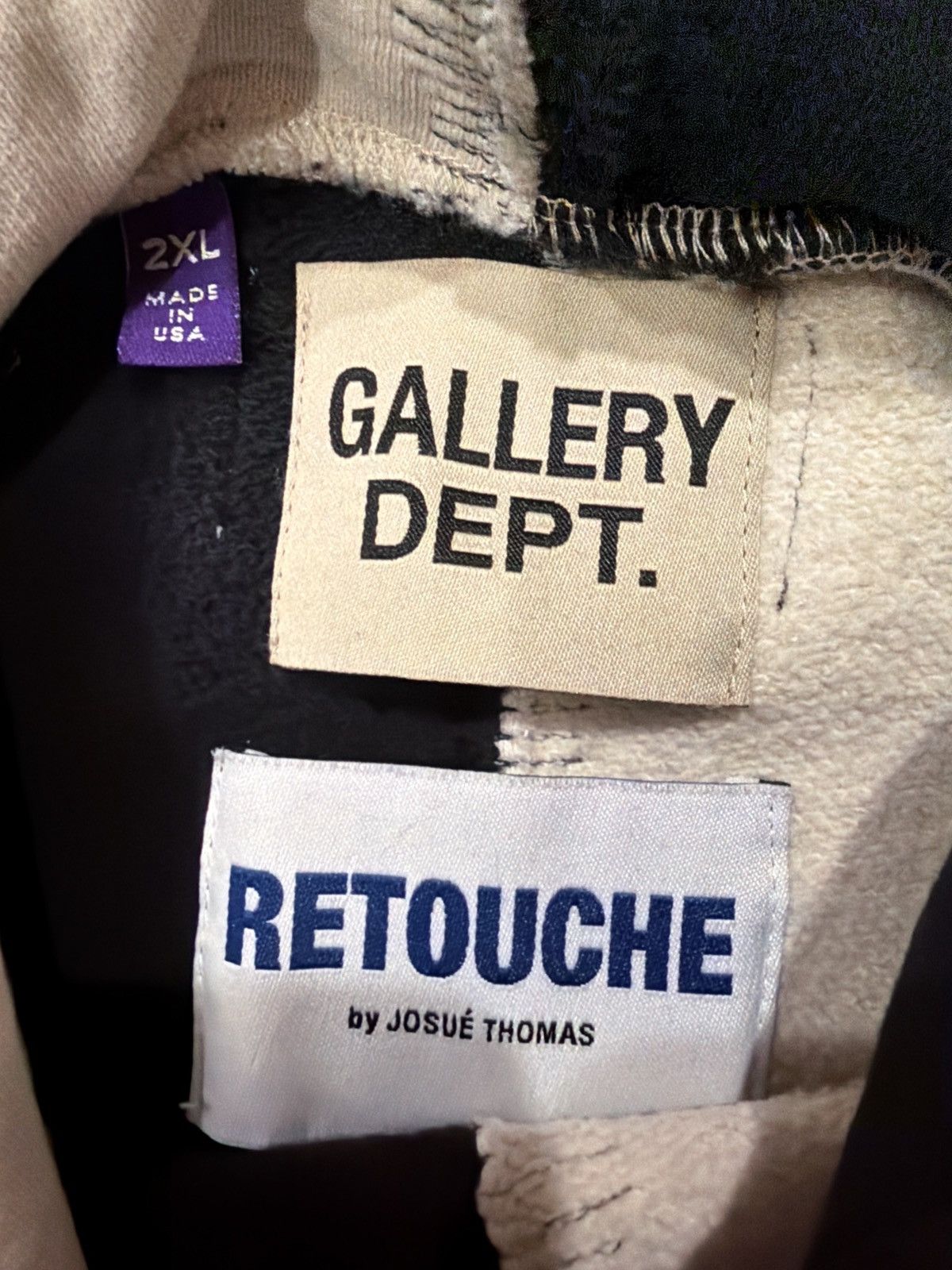 Gallery Dept. Gallery Dept Hoodie Size US XXL / EU 58 / 5 - 7 Thumbnail