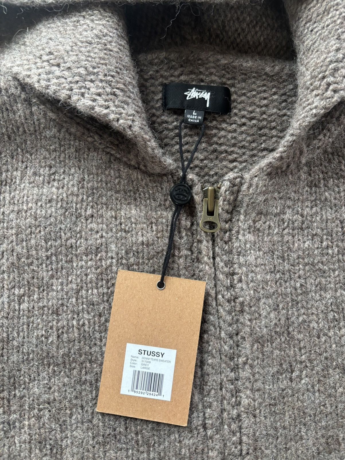 Stussy x Denim Tears Sweater Zip-Up