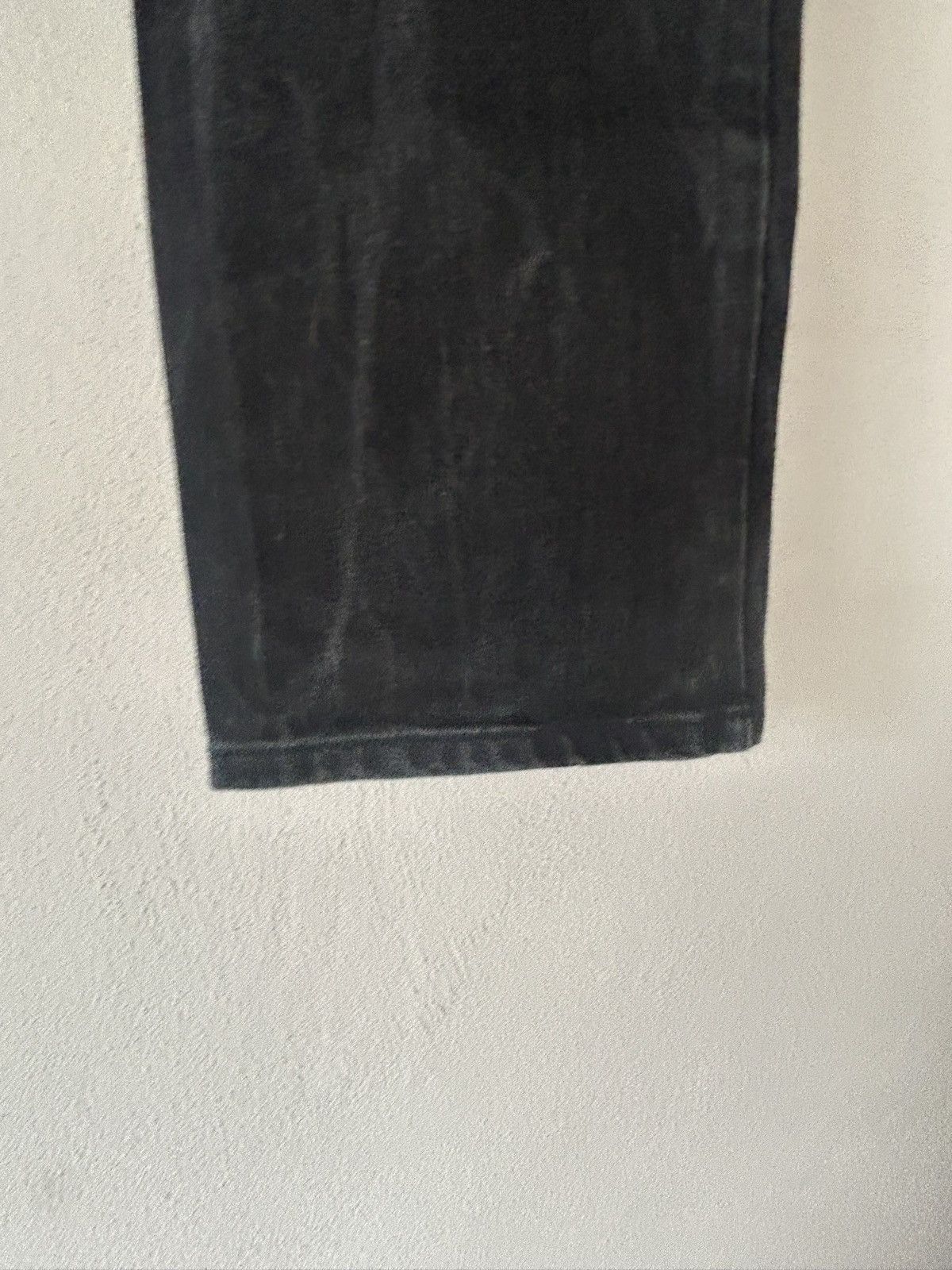 Balmain Balmain Black Biker Jeans with Ribbed Panel Detailing Size US 30 / EU 46 - 12 Thumbnail