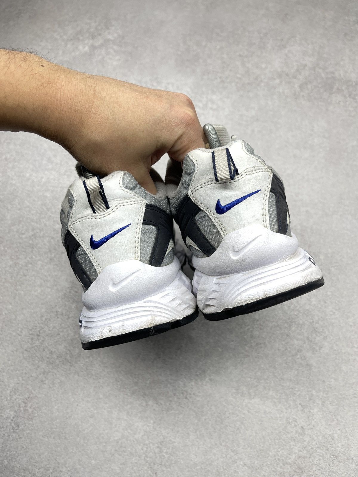 Nike Mens Vintage Nike Air Copious Sneakers White/Grey Y2K ACG TN Size US 10 / EU 43 - 6 Thumbnail