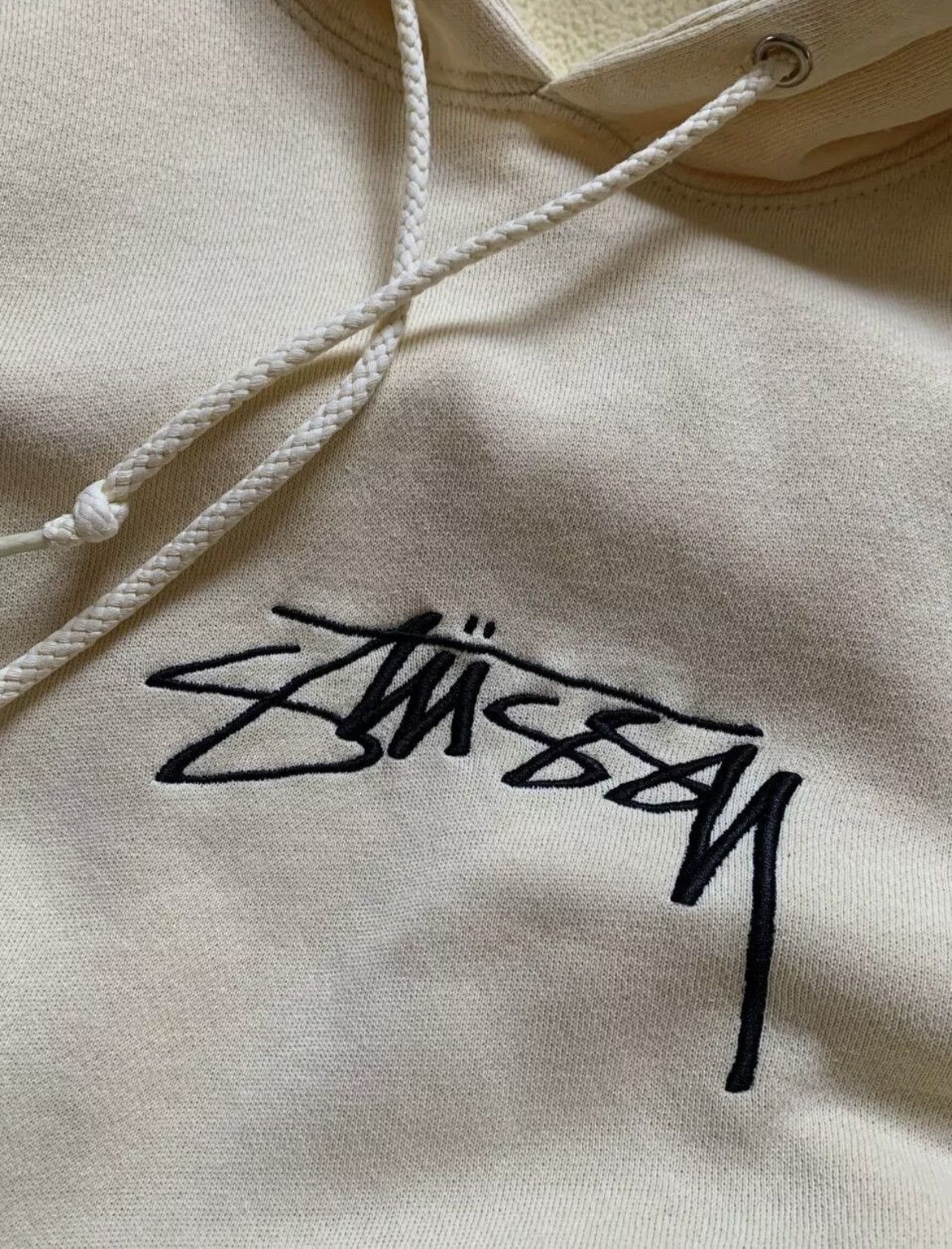 Japanese Brand × Vintage Vintage 90s Hoodie Stussy made in the USA size Medium Size US M / EU 48-50 / 2 - 3 Thumbnail