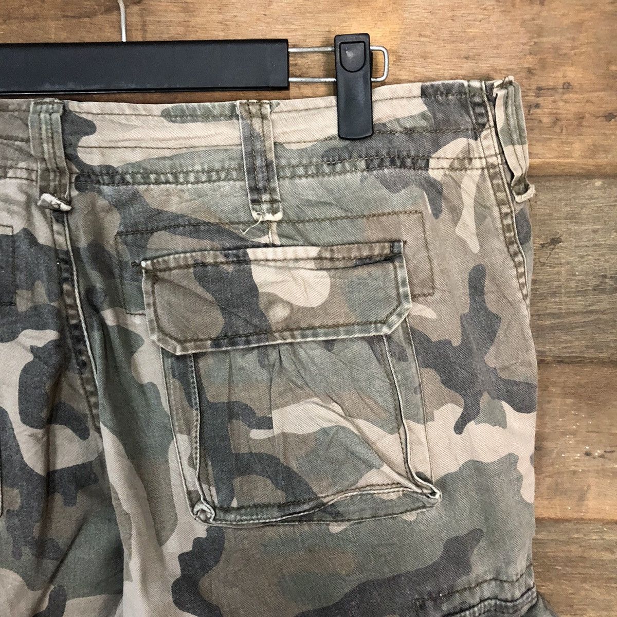 Japanese Brand DL Plus More Camo utility military cargo Pants #S2775 Size US 35 - 15 Thumbnail