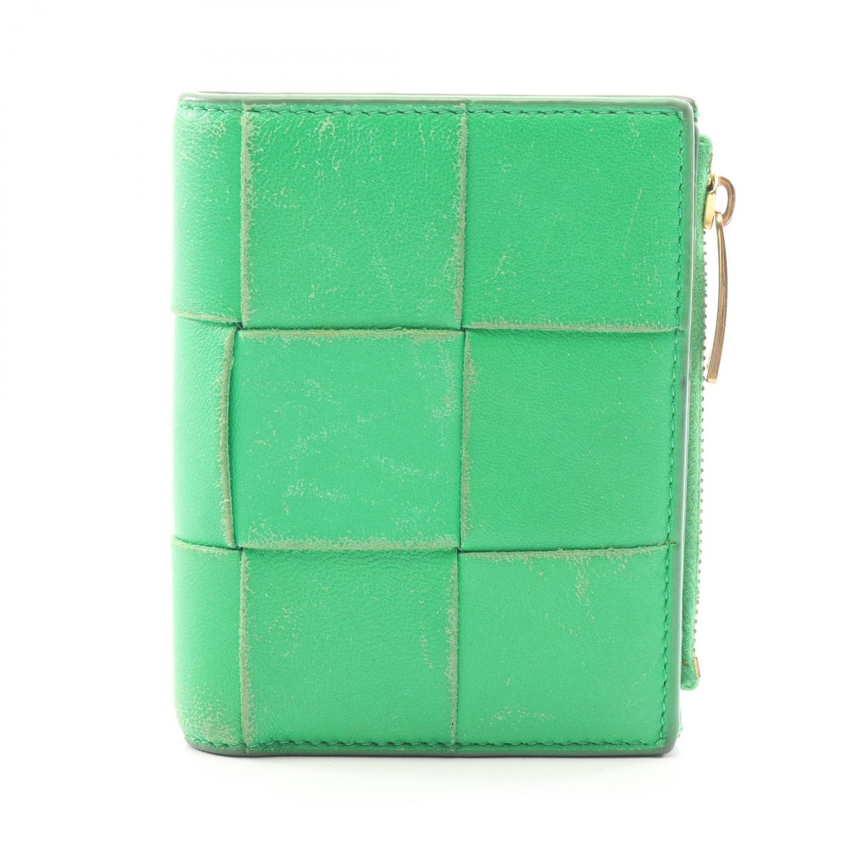 Bottega Veneta Bottega Veneta Bottega Veneta Cassette Leather Wallet Leather Short Wallet 742698 DUTY FREE for USA Size ONE SIZE - 1 Thumbnail