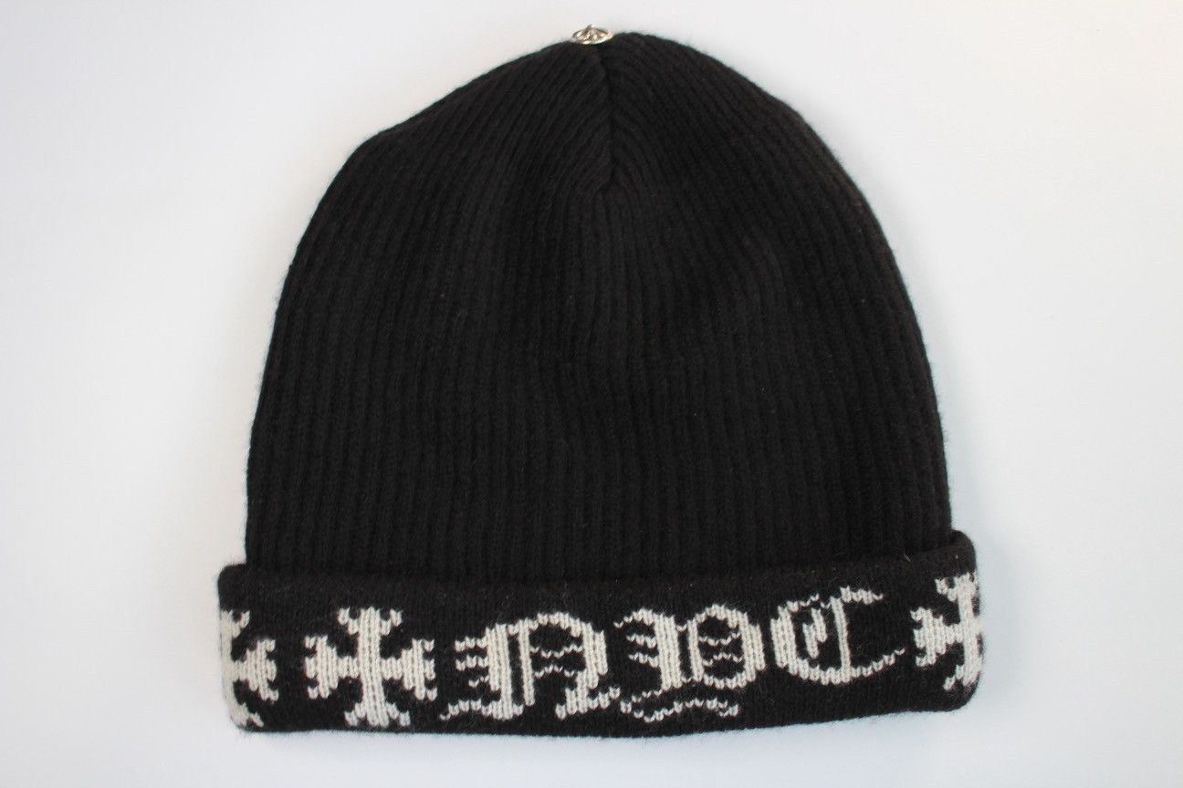 Chrome Hearts Chrome Hearts NYC Big Daddy Cashmere Beanie Size ONE SIZE - 6 Thumbnail