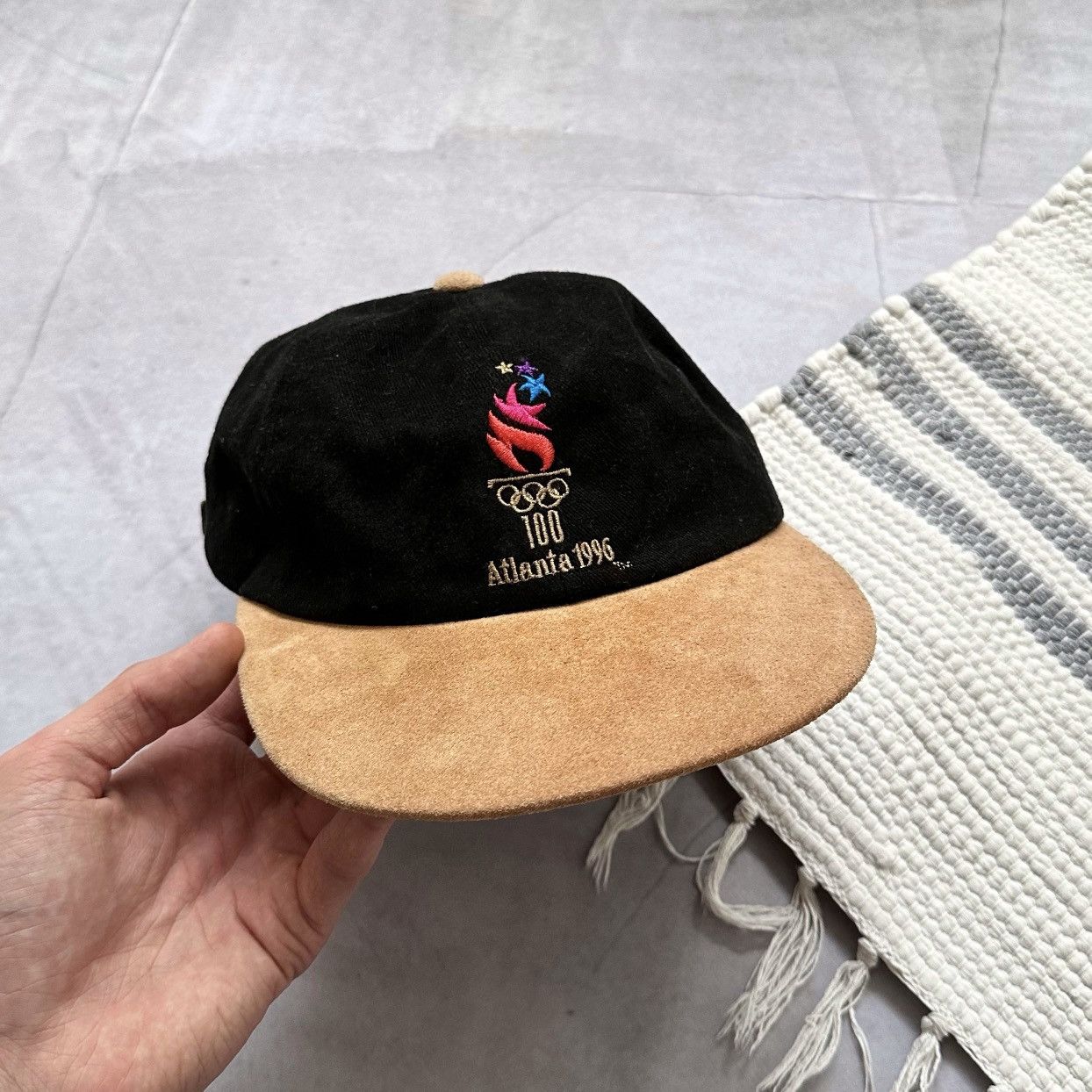 USA Olympics × Vintage Vintage Atlanta 1996 Olympics Games Cap Mcdonalds Sponsor Size ONE SIZE - 1 Thumbnail