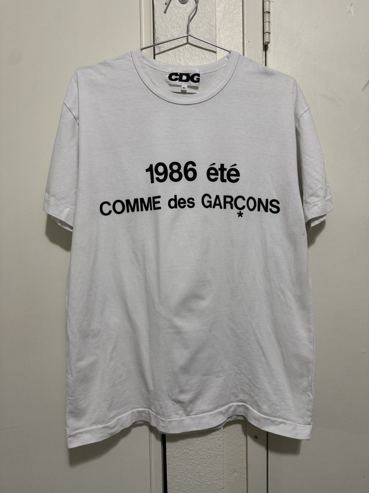 CDG by Comme des Garcons CDG 1986 ete Comme Des Garcons T-Shirt Size US XL / EU 56 / 4 - 1 Thumbnail