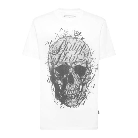 Philipp Plein PHILIPP PLEIN Men T-Shirts MTK8253 PJY002N 01 WHITE Size US XL / EU 56 / 4 - 1 Thumbnail