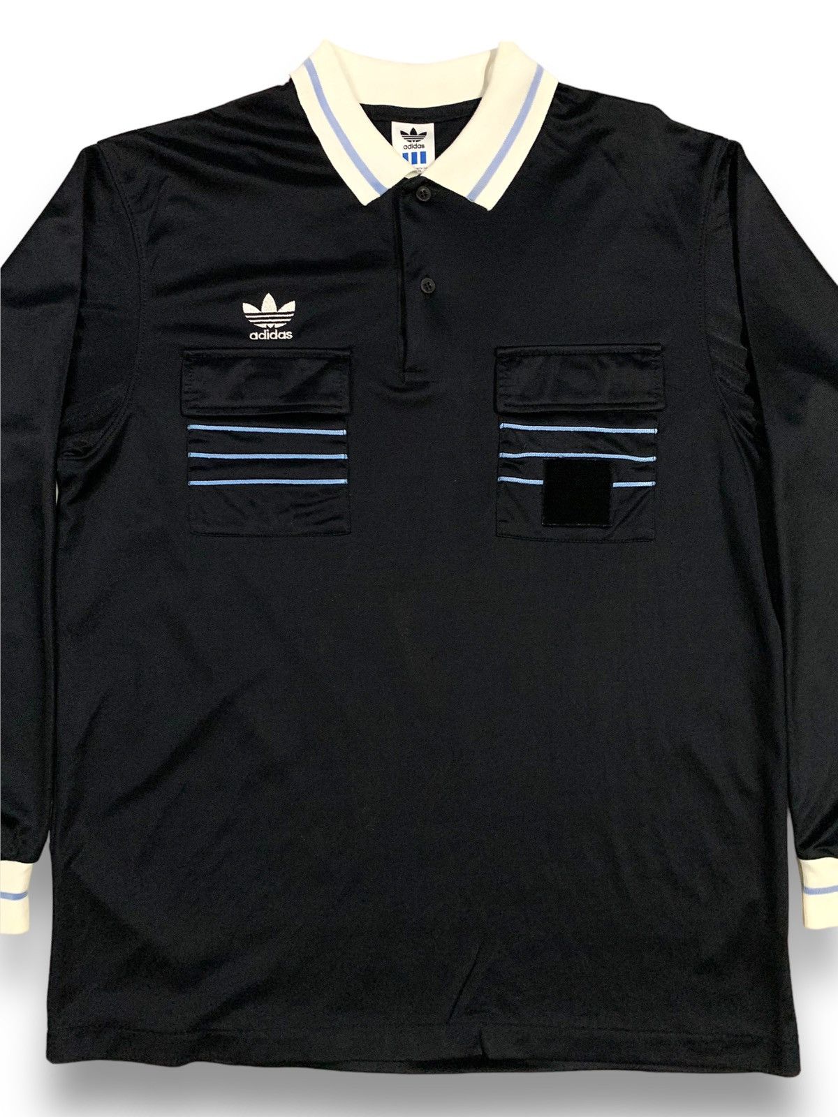 Adidas Vintage 92s Adidas Referee UEFA Euro ‘92 Long Sleeve Jersey Size US M / EU 48-50 / 2 - 3 Thumbnail