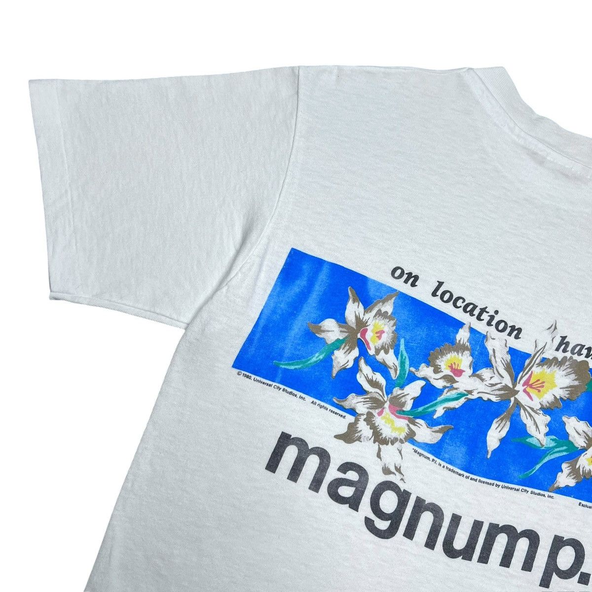 Other Vtg 1980 Magnum PI Hawaii Cast & Crew TV Show Promo T-Shirt Size US M / EU 48-50 / 2 - 5 Thumbnail