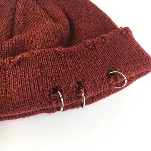 Other Knitted Thick Hip Hop Hole Beanie Size ONE SIZE - 4 Thumbnail