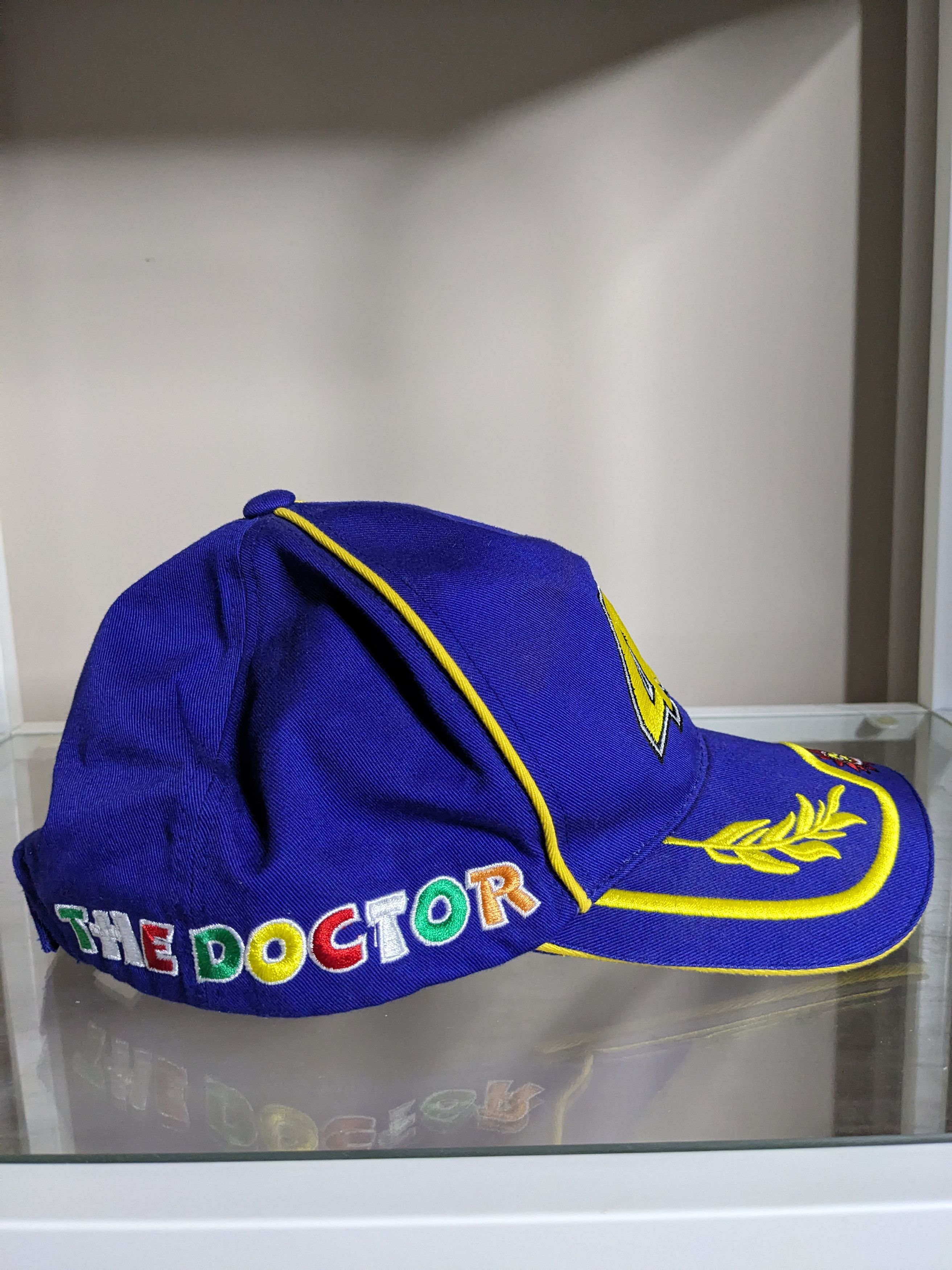 Other Valentino Rossi Sun and Moon Racing Cap The Doctor Hat Retro Size ONE SIZE - 5 Thumbnail