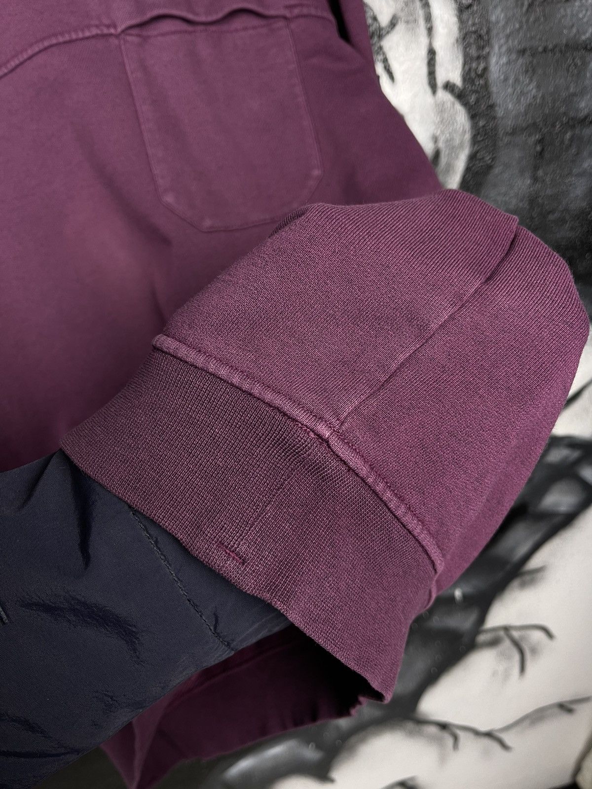 Stone Island Stone Island Purple Crewneck Pocket Sweatshirt Mens Size 3XL Size US XXL / EU 58 / 5 - 9 Thumbnail