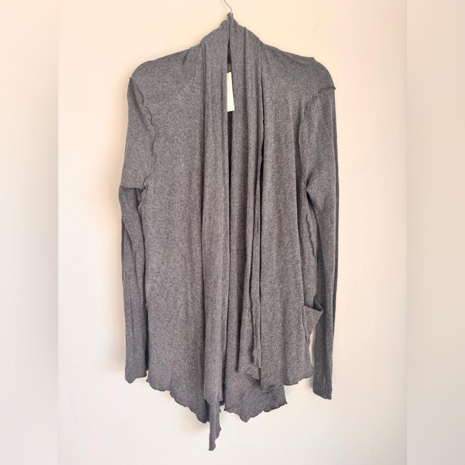 James Perse Gray Women's cardigan Size XL / US 12-14 / IT 48-50 - 1 Thumbnail