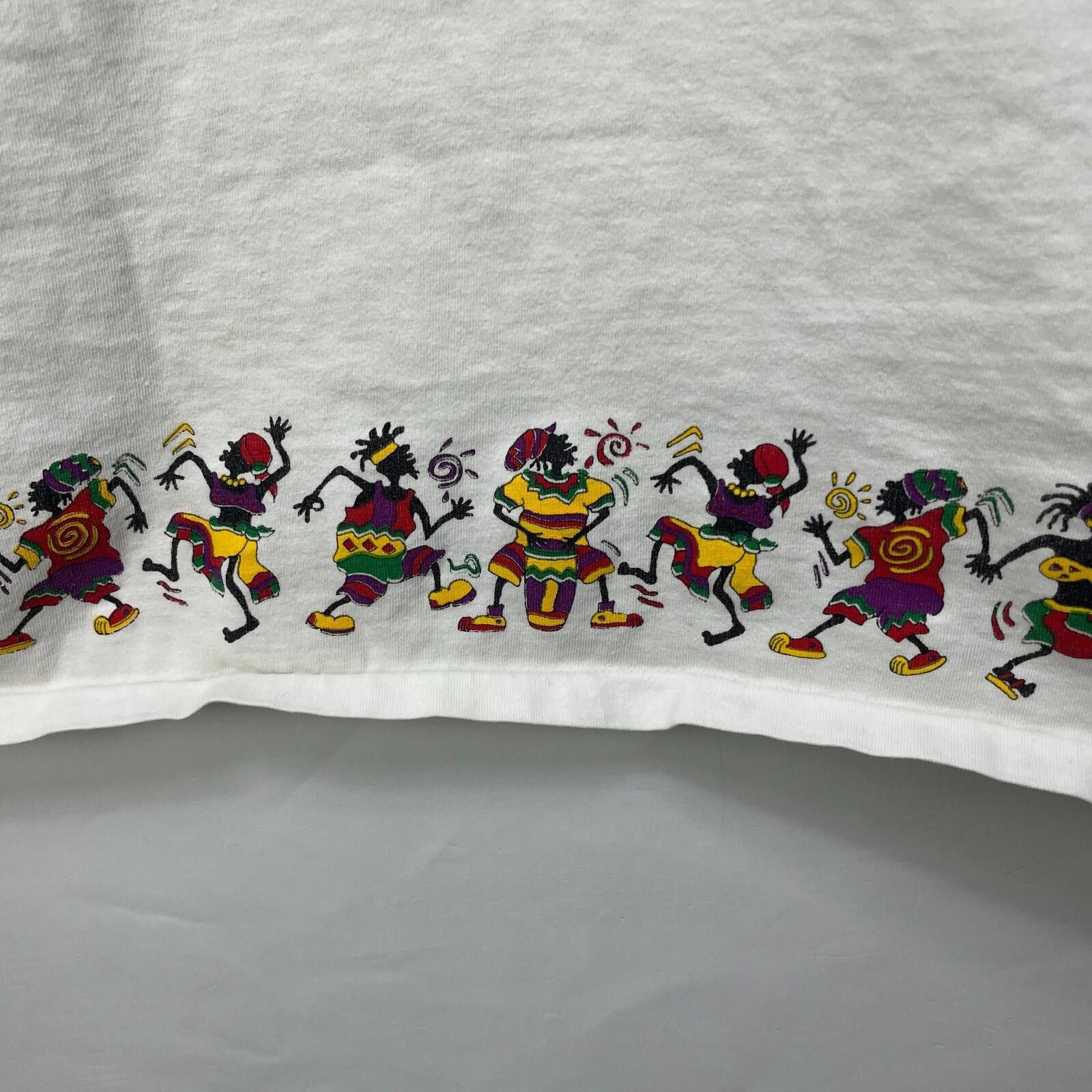Vintage Vintage 90s Jamaica Reggae Jam Rasta T-Shirt Large Size US L / EU 52-54 / 3 - 12 Thumbnail