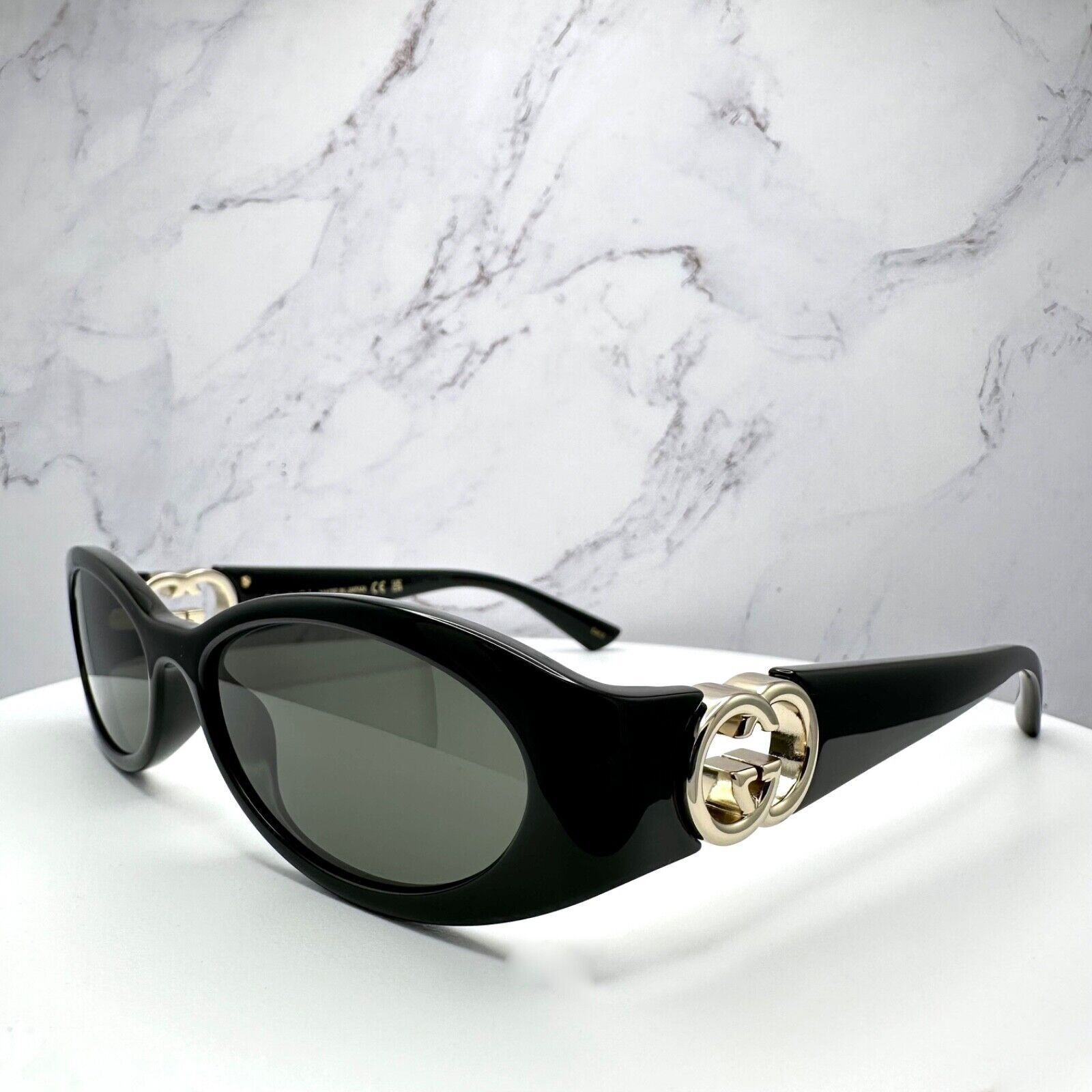 Gucci New Gucci Sunglasses Hailey Bieber Collaboration Black Size ONE SIZE - 16 Thumbnail