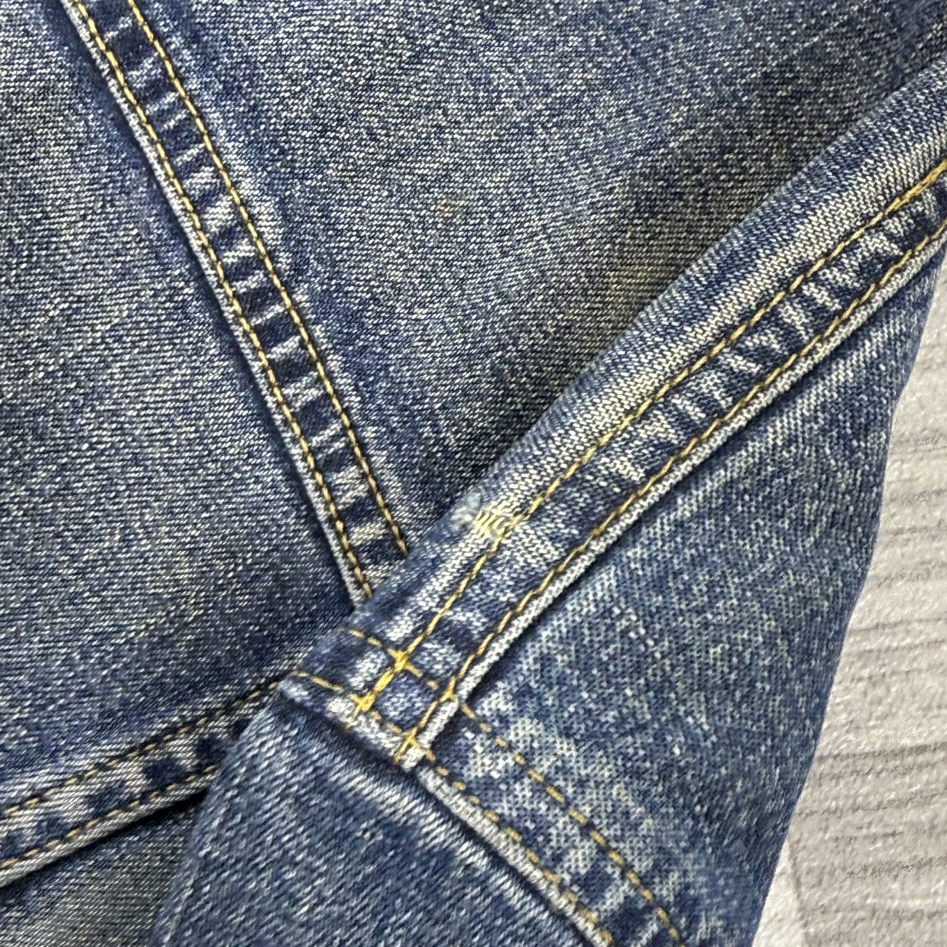 See by Chloe Vintage See By Chloe Blue Croppped Denim Trucker Jacket Size S / US 4 / IT 40 - 16 Thumbnail
