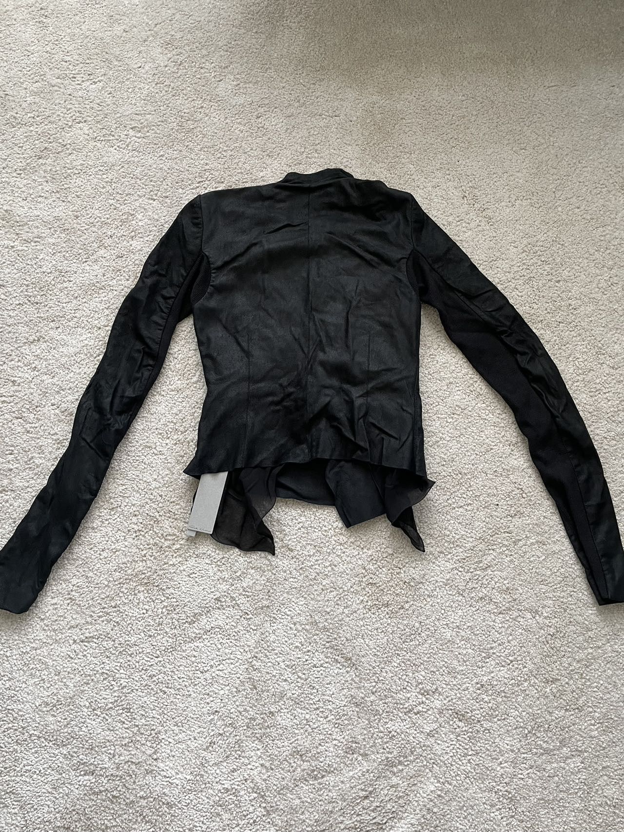 Rick Owens Rare Rick Owens Geometry Graphics Lamb Jacket Size S / US 4 / IT 40 - 2 Thumbnail