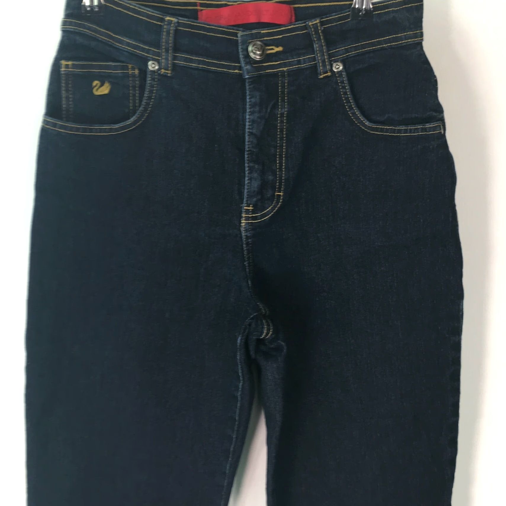 Gloria Vanderbilt VINTAGE Gloria Vanderbilt Jeans 6P Navy Blue Denim Jeans Petites 28 Inseam Stretch 5-Pocket Women Tapered Leg Size 28" / US 6 / IT 42 - 2 Thumbnail