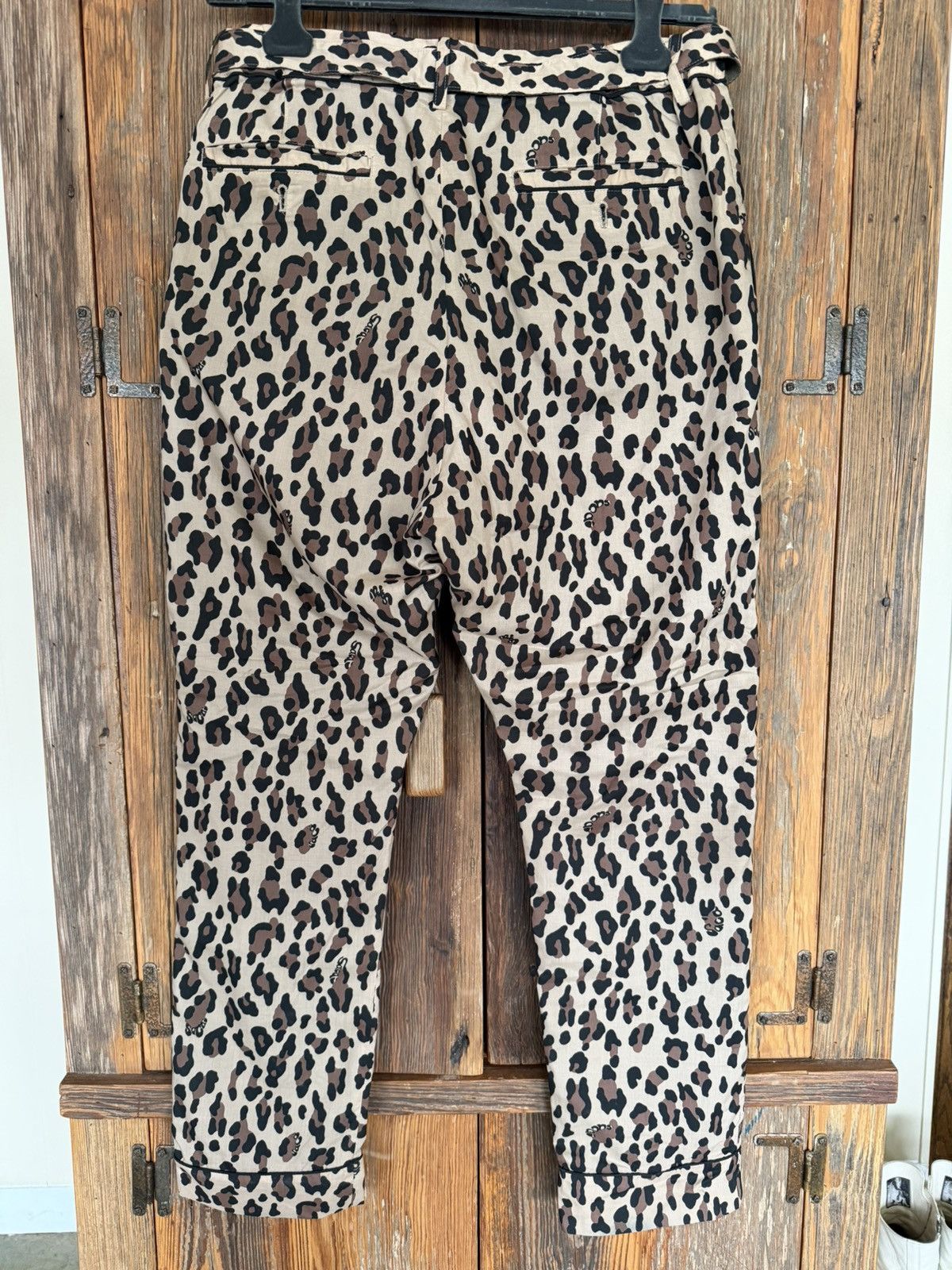 Sacai Sacai - Archive printed leopard pants Size US 33 - 2 Thumbnail