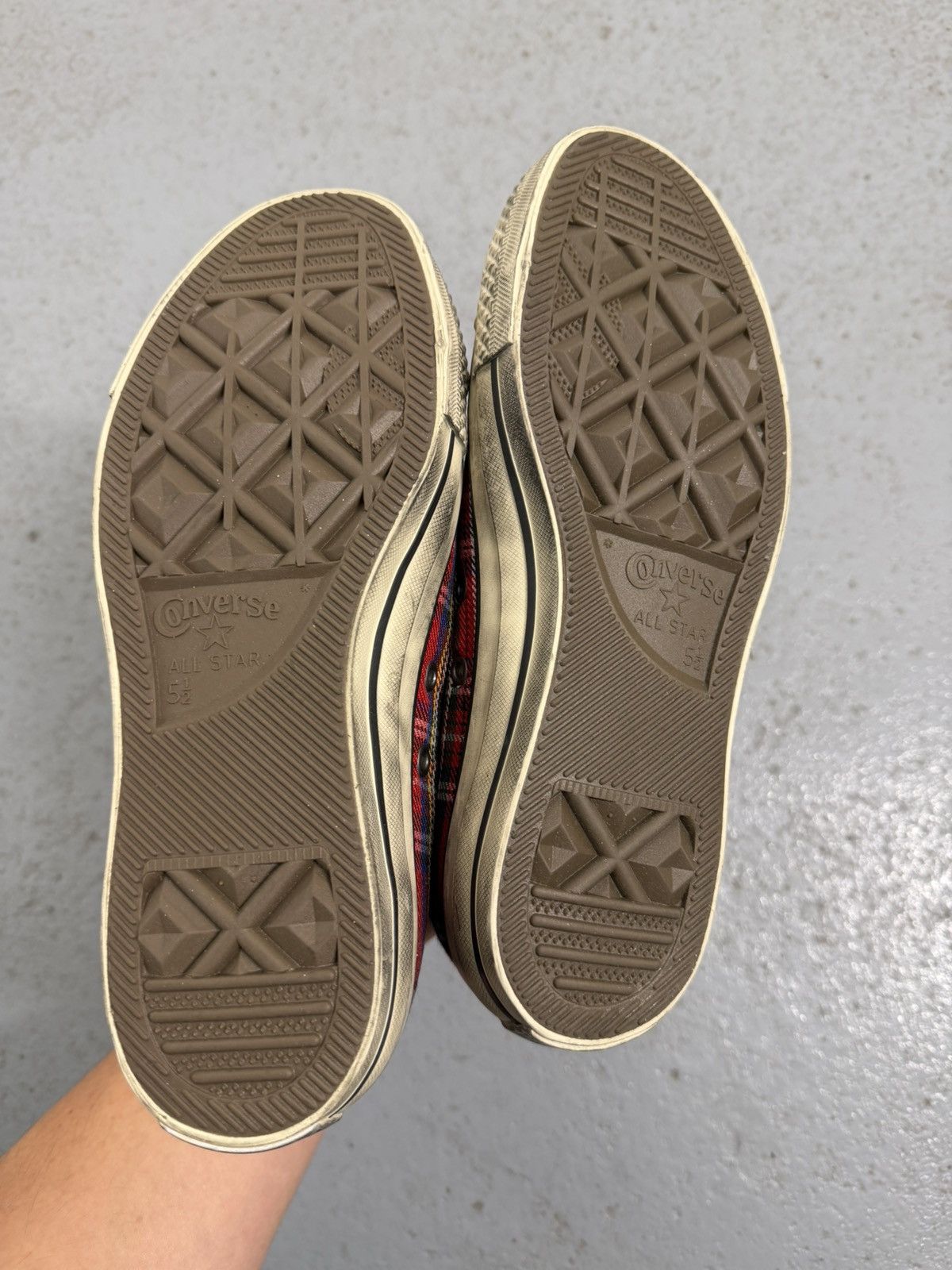Converse John Varvatos x Converse Aged High Top Sneakers Size US 6.5 / IT 36.5 - 9 Thumbnail
