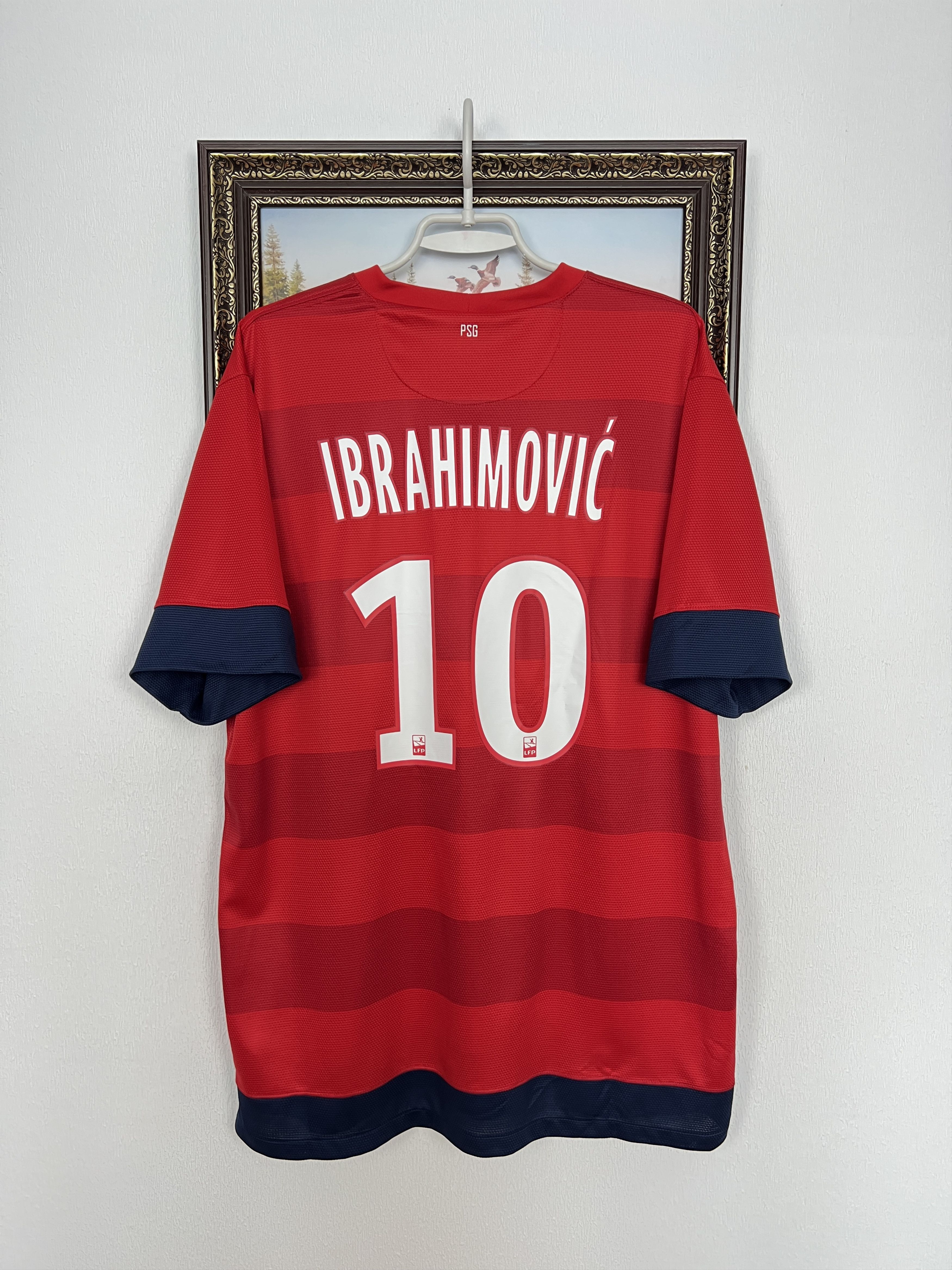 Paris Saint Germain football Shirt PSG 10 Ibrahimovic Nike