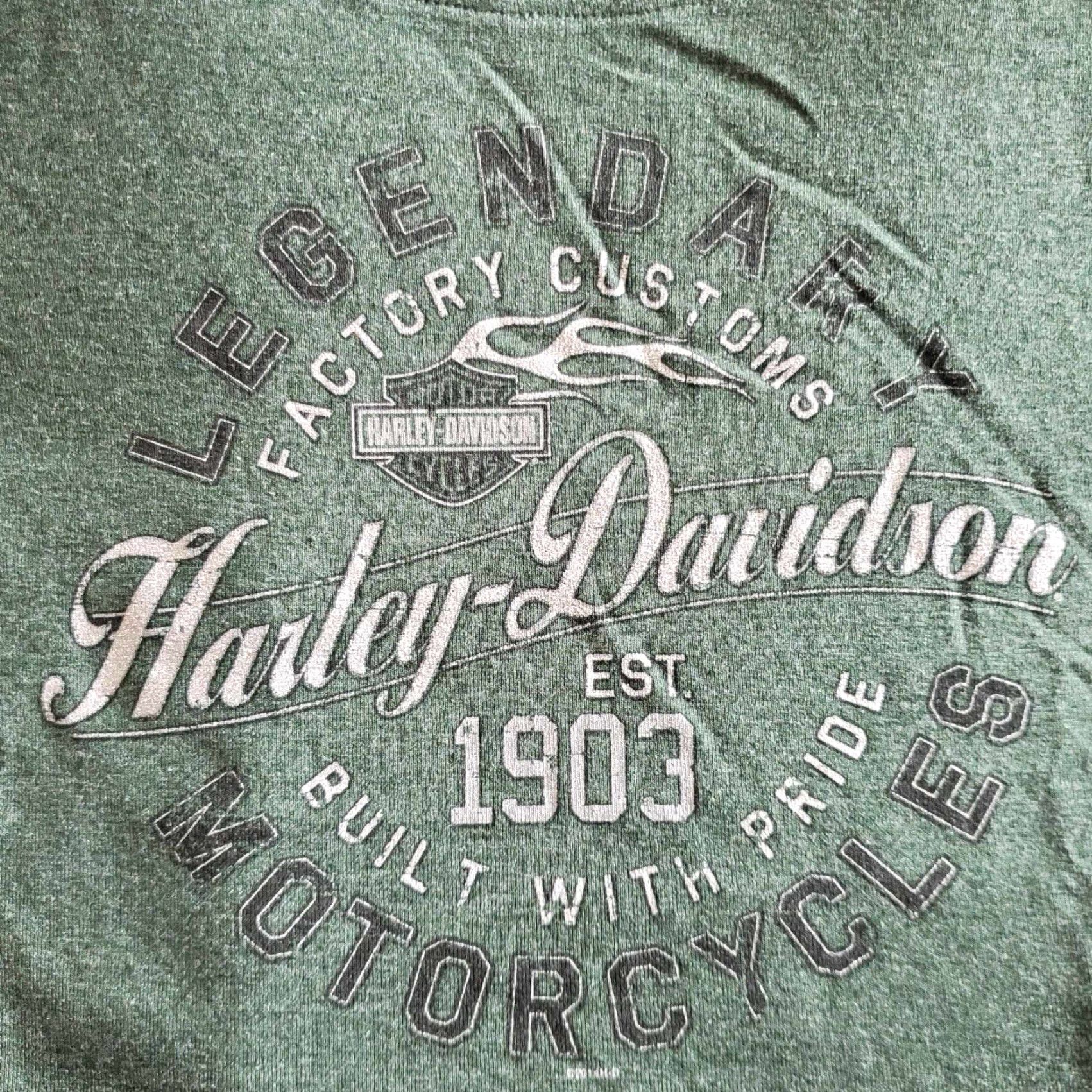 Harley Davidson Harley-Davidson Womens Long Sleeve Shirt Multicolor Small S Smoky Mountains T-Shirt Size S / US 4 / IT 40 - 2 Thumbnail