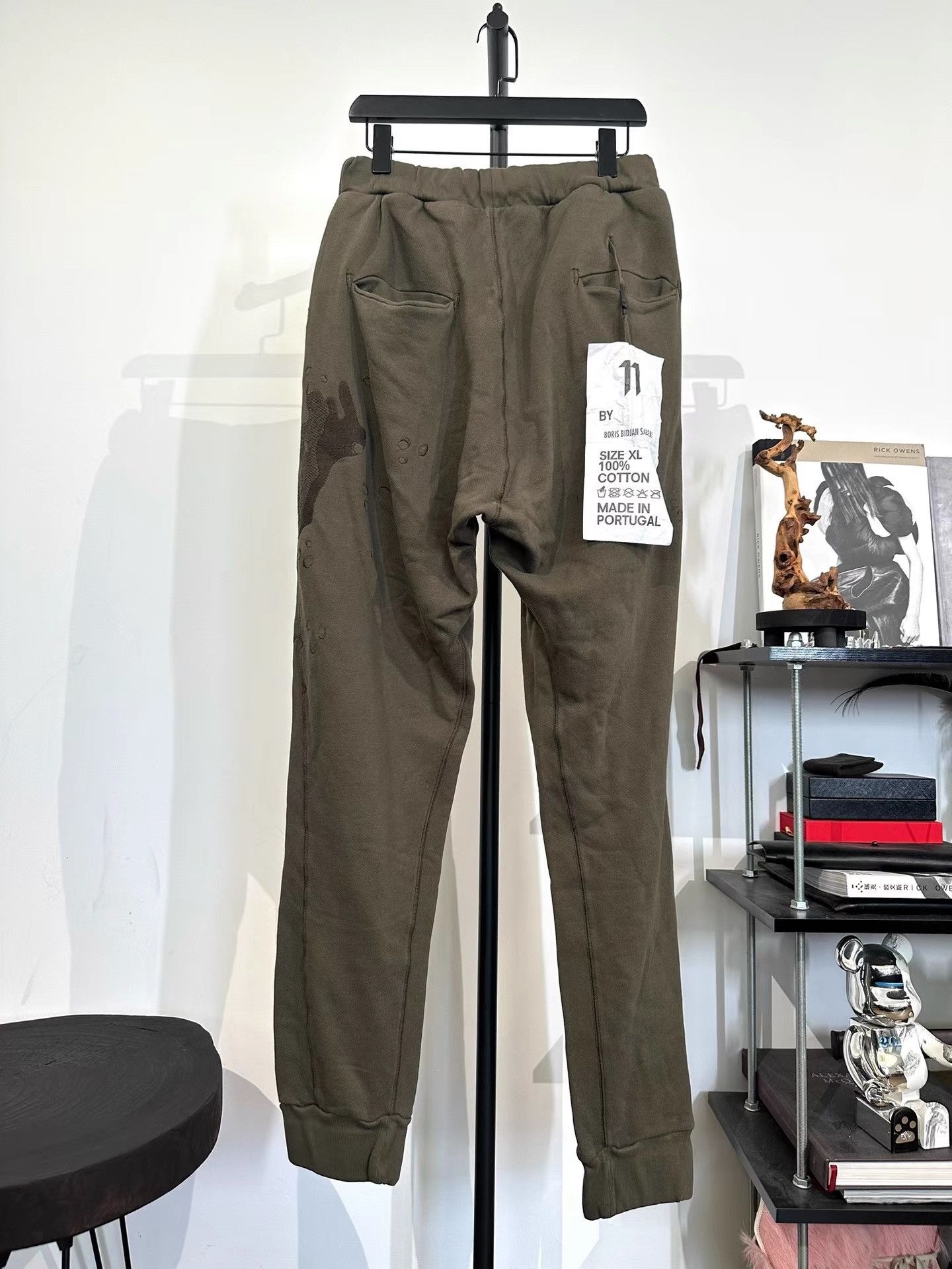 11 By Boris Bidjan Saberi 11by BBS P3 Stitched Sweatpants K35 Size US 37 - 2 Thumbnail
