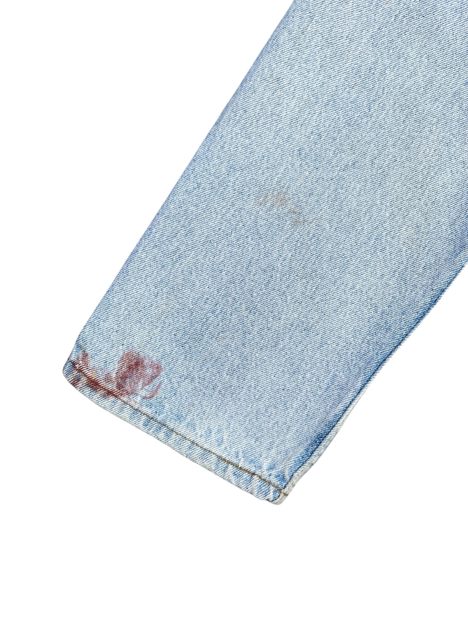 Levi's Vintage 1992 Levis 505 e Stone Wash Denim Size US 30 / EU 46 - 5 Thumbnail