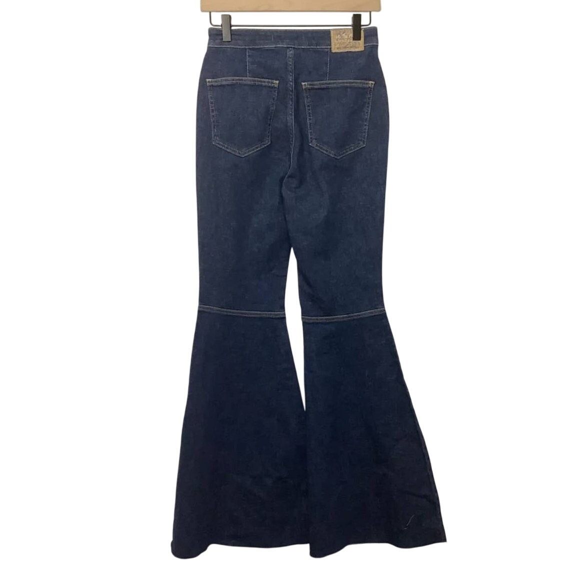 Free People New Free People Just Float On CBD Flare Jeans SIZE 26 $168 Size 26" / US 2 / IT 38 - 3 Thumbnail