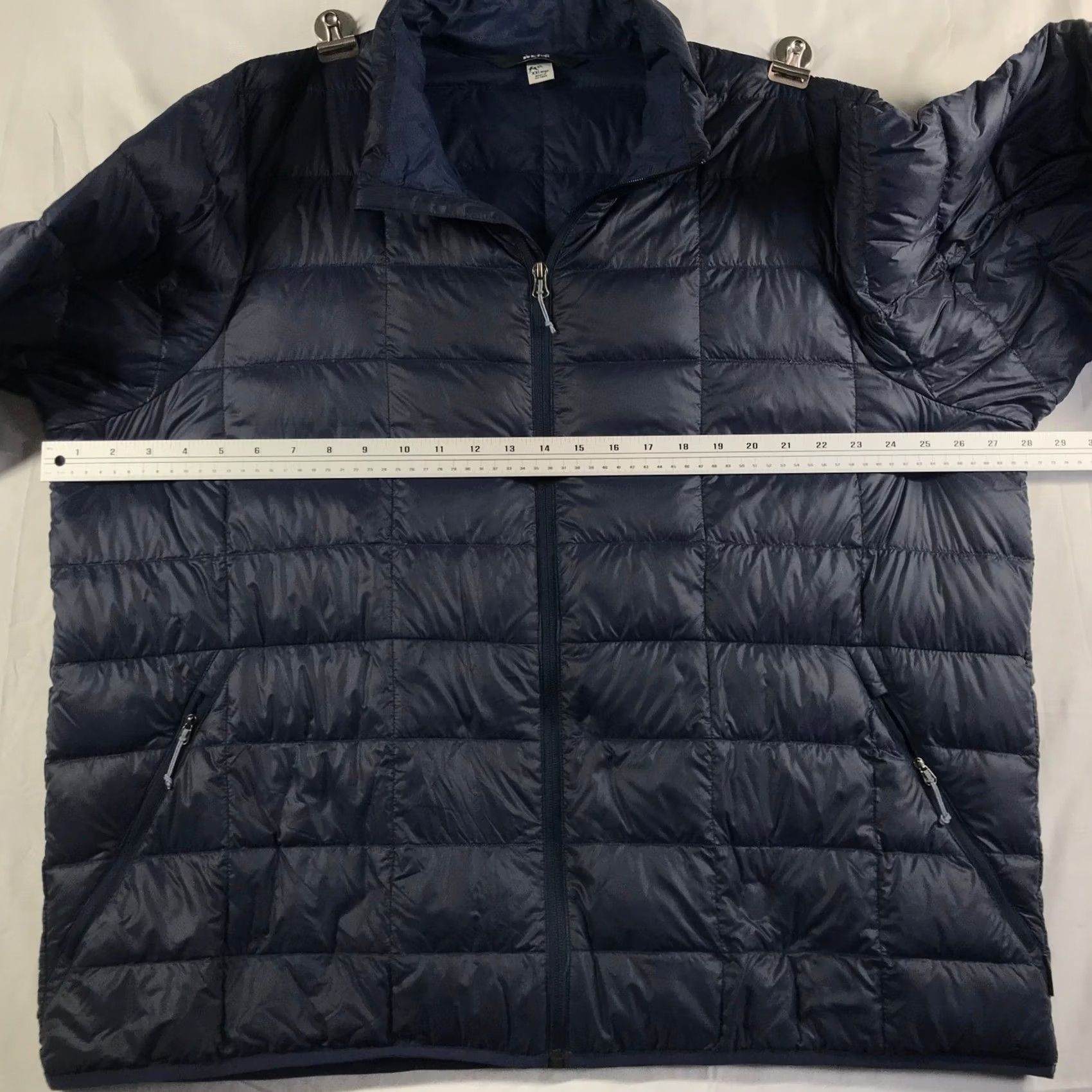 Vintage REI Co-op 650 Down Jacket Mens XXLarge Navy Blue Puffer Quilted Full Zip Coat Size US XXL / EU 58 / 5 - 3 Thumbnail