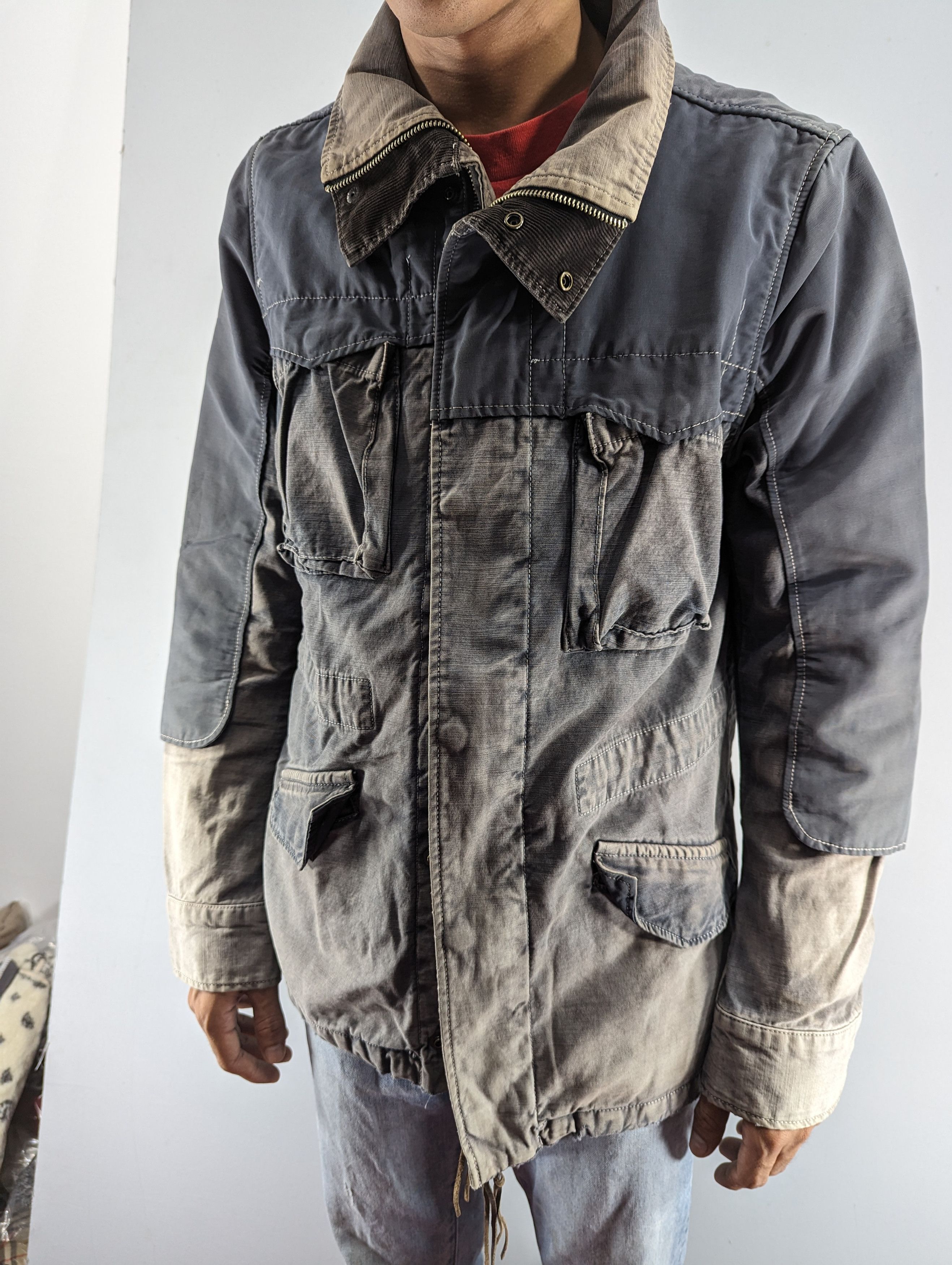 Remi Relief 🔥RARE🔥Remi Relief Multipocket Distressed Jacket Size US M / EU 48-50 / 2 - 23 Thumbnail