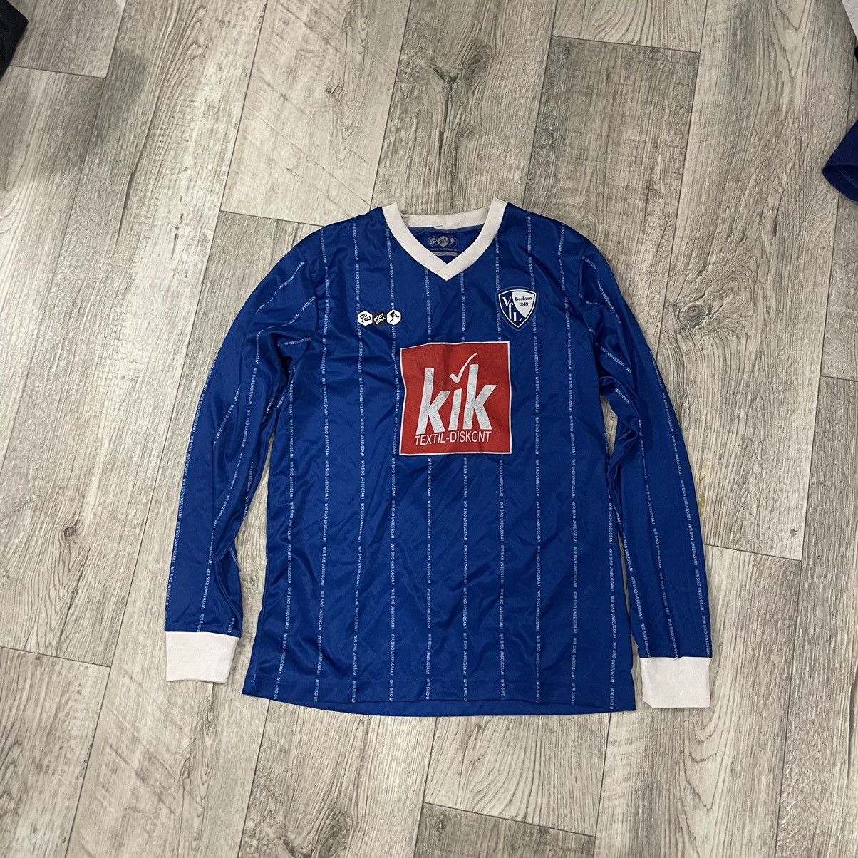 Vintage Vfl Bochum KIK vintage football GOALKEEPE shirt jersey long Size US S / EU 44-46 / 1 - 1 Thumbnail