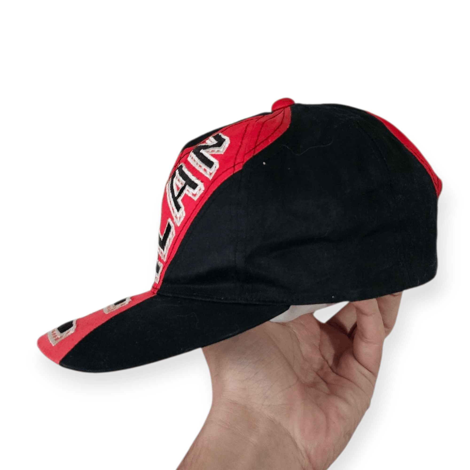 Vintage AC Milan Spell Out 90's Hat Size ONE SIZE - 4 Thumbnail