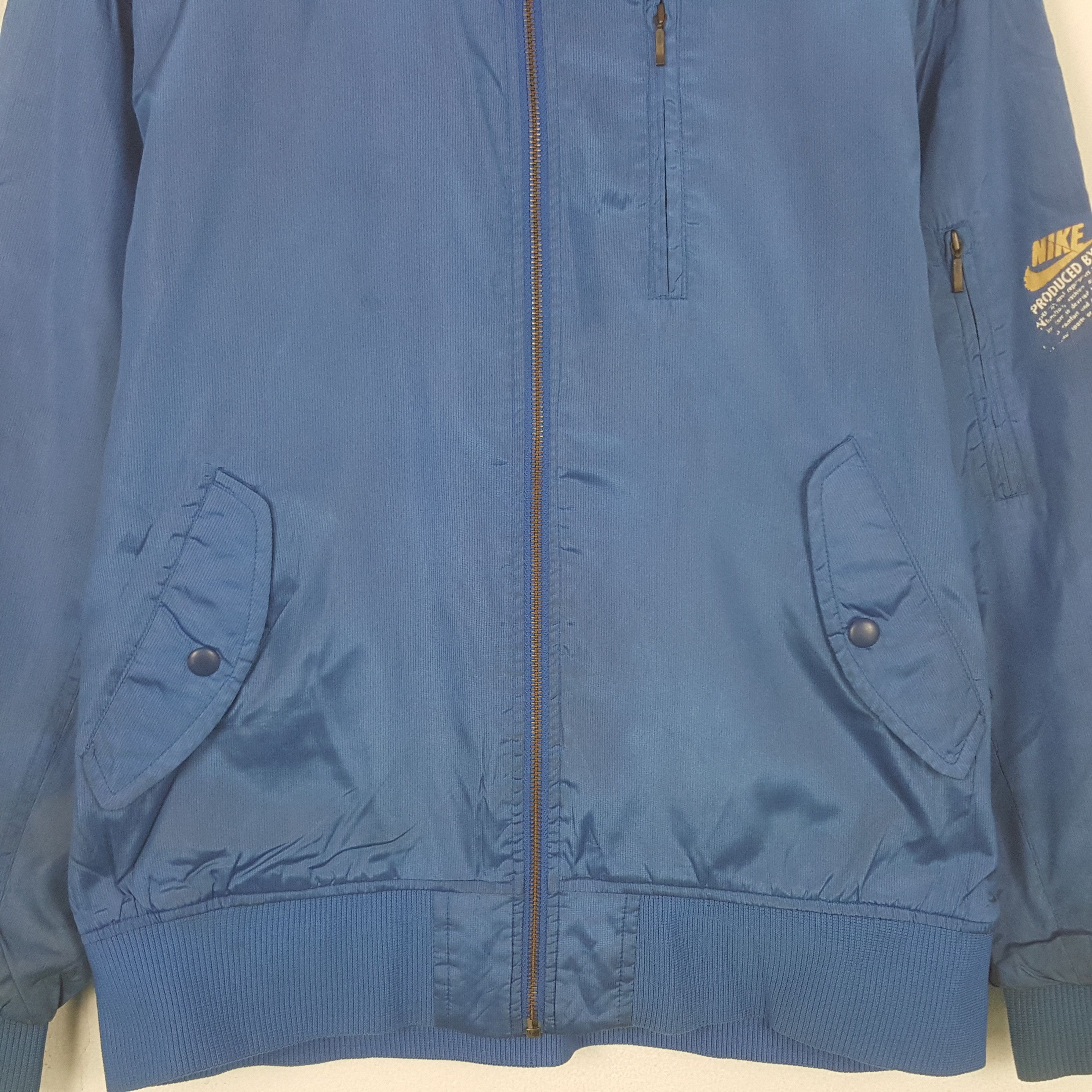 Nike Vintage Nike Sport Track Zipper Jacket Size US L / EU 52-54 / 3 - 2 Thumbnail
